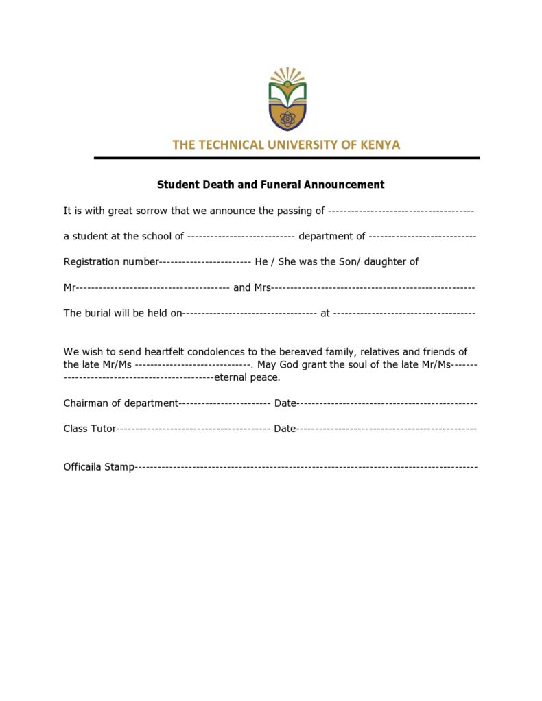 40 Free Funeral Invitation Templates (Word) ᐅ TemplateLab