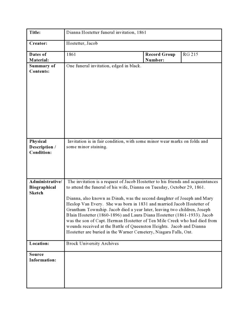 40 Free Funeral Invitation Templates (Word) ᐅ TemplateLab