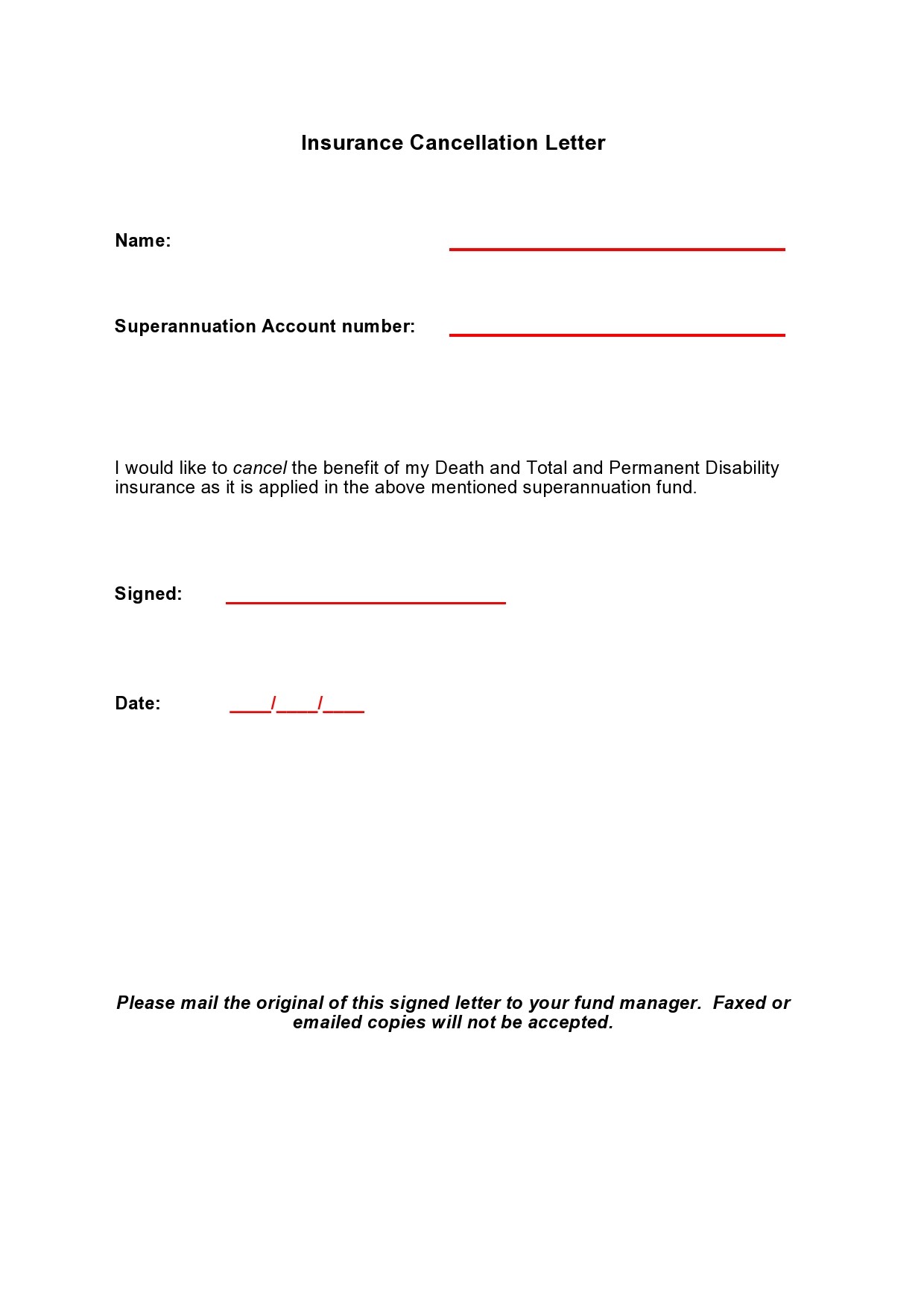 Free insurance cancellation letter 02