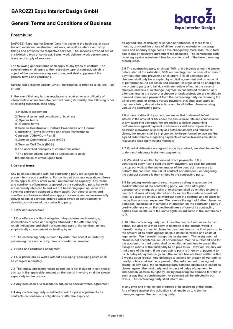 40 Interior Design Contract Templates (Commercial & Residential)