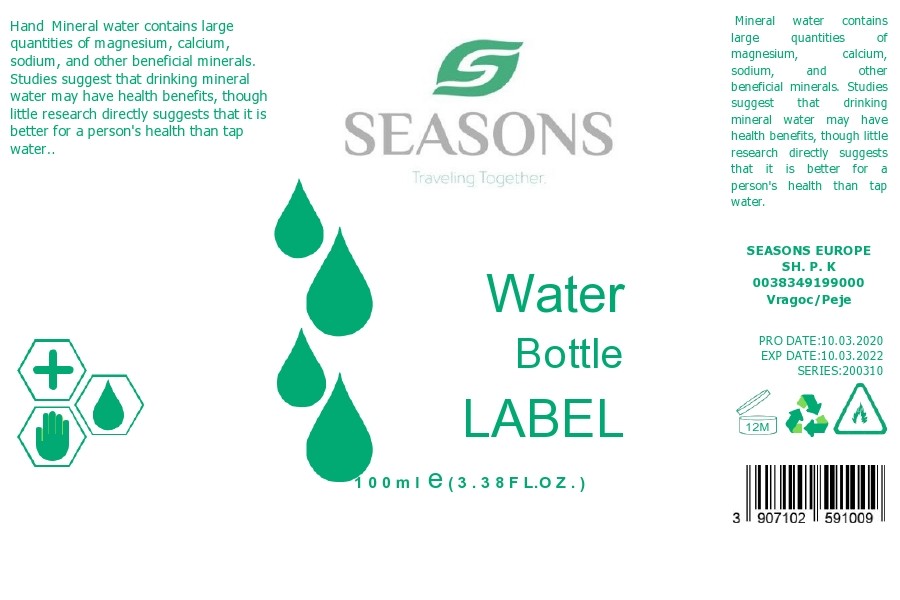 Free water bottle label template 22