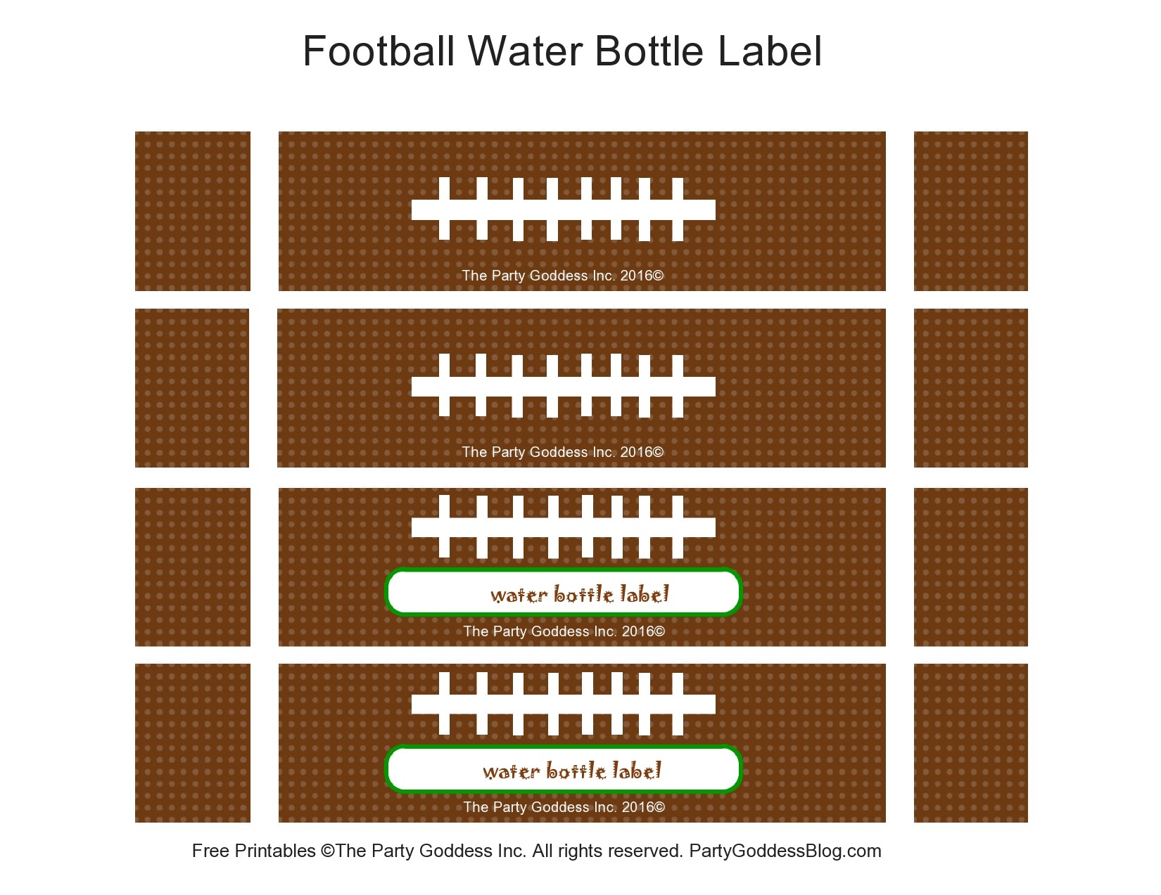 Free water bottle label template 40
