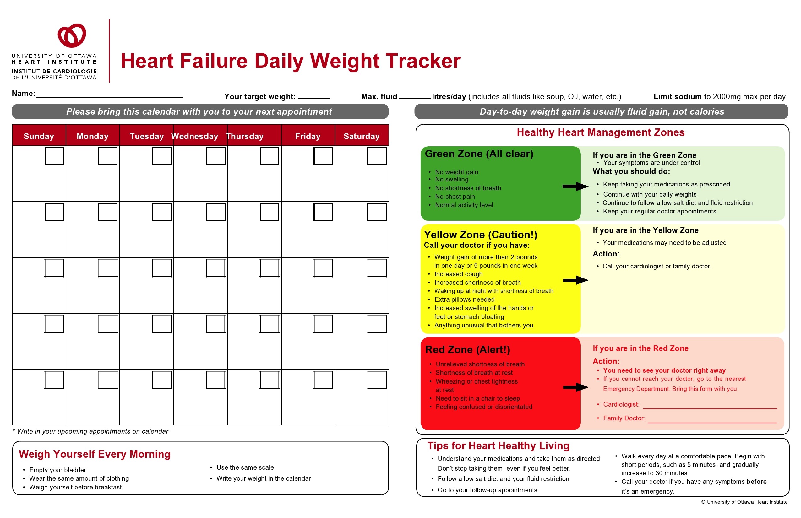 Free weight loss tracker template 23