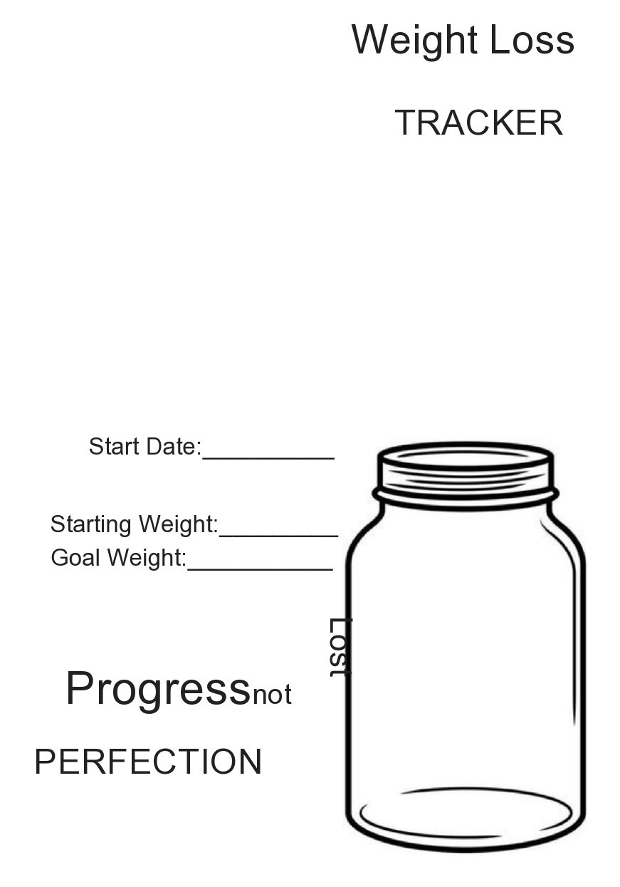 Free weight loss tracker template 32