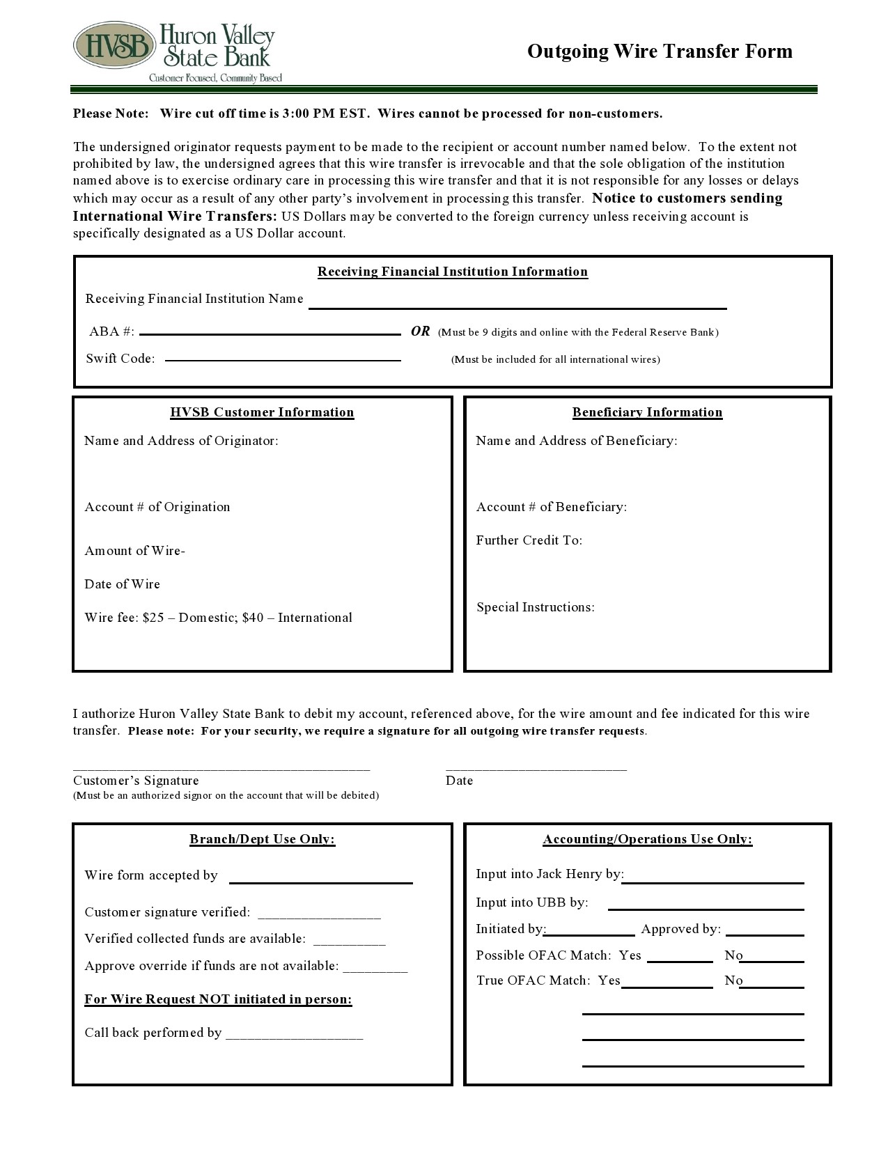 Free wire transfer form 09
