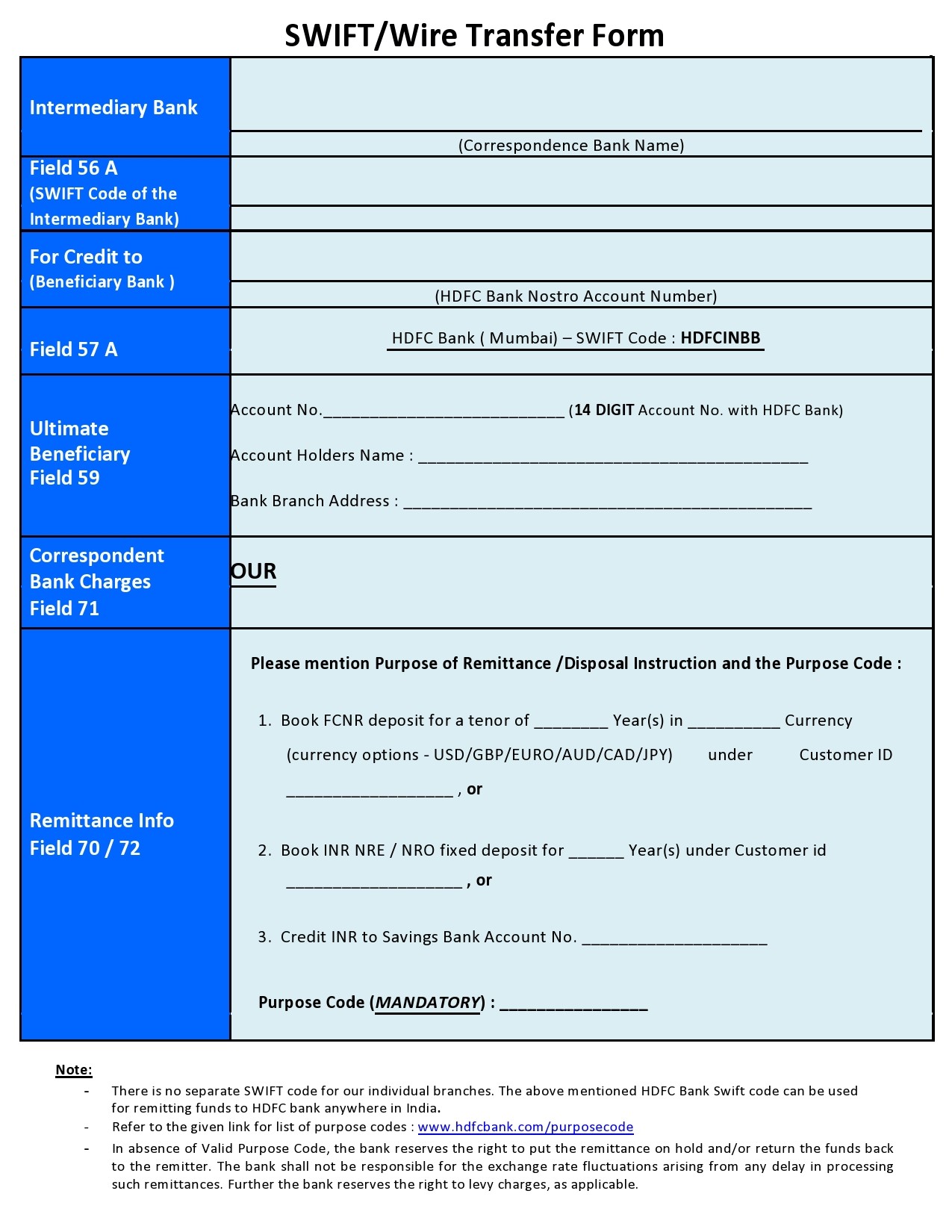 Free wire transfer form 37