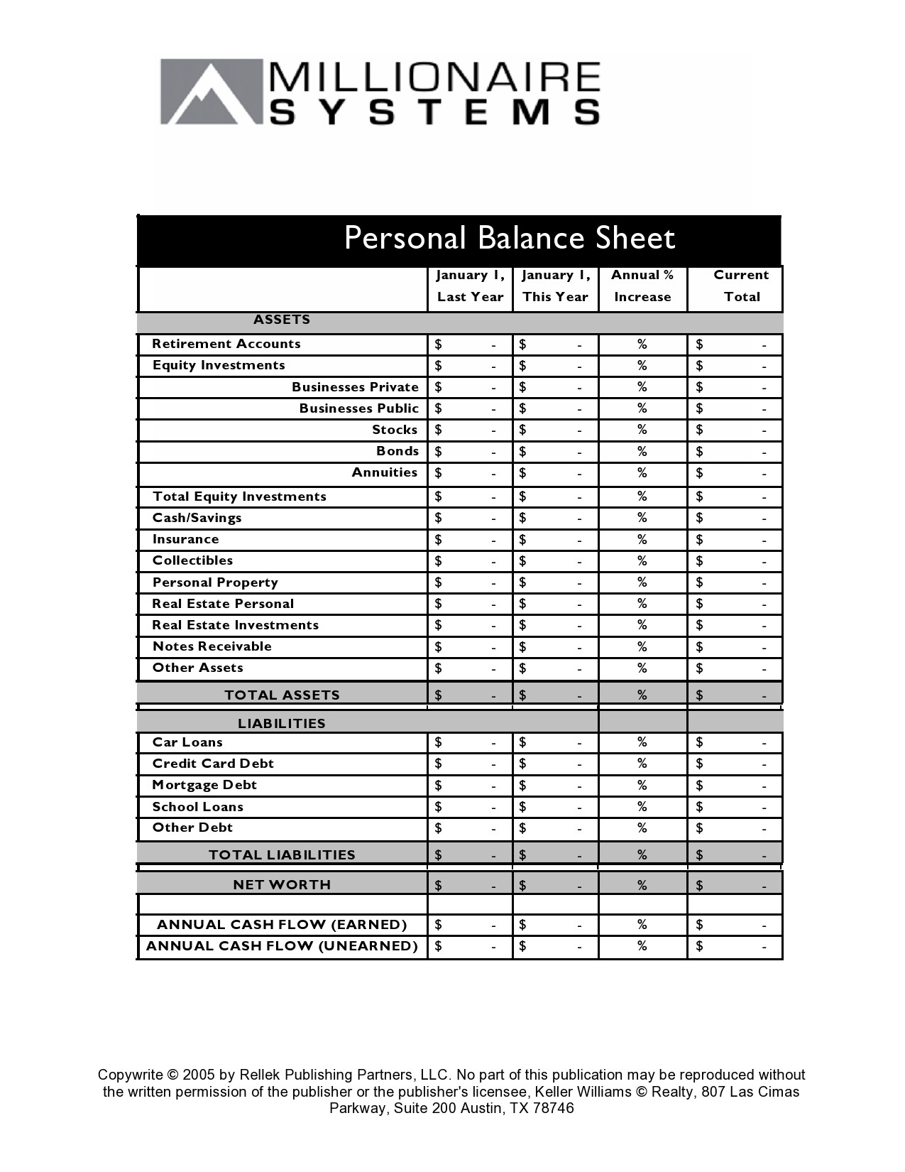 Free personal balance sheet 29