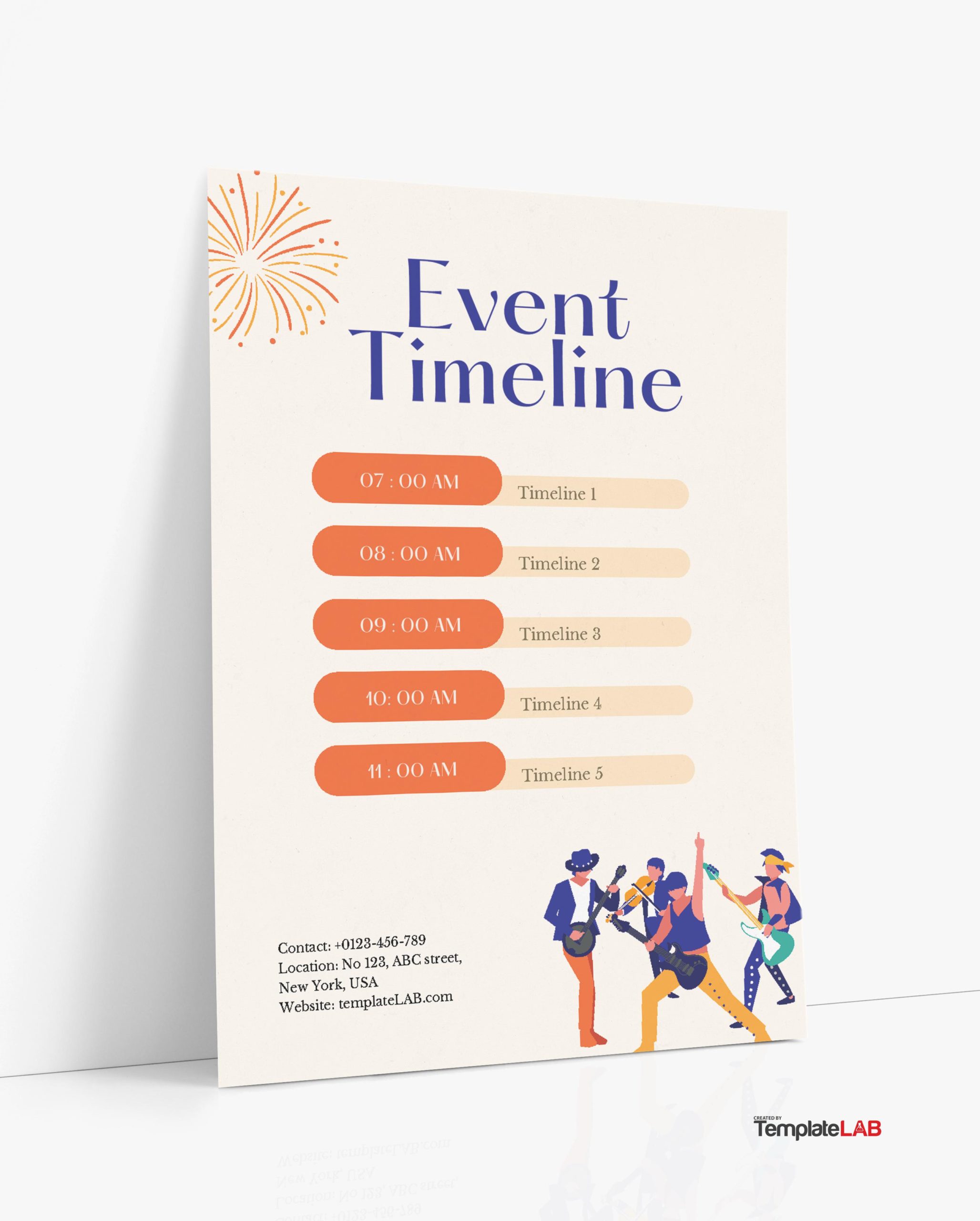 Free Event Timeline Template