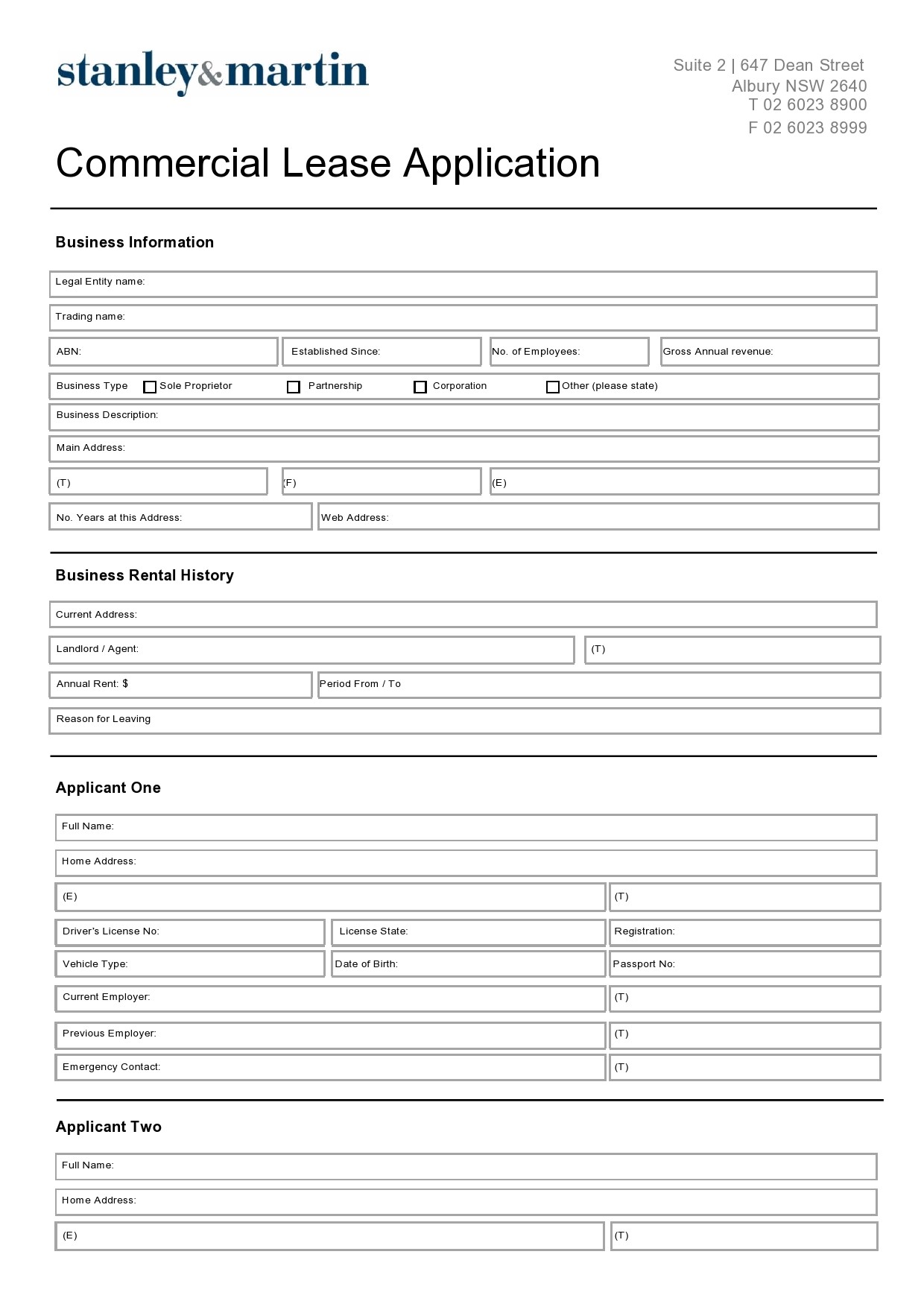 Free commercial lease application 02