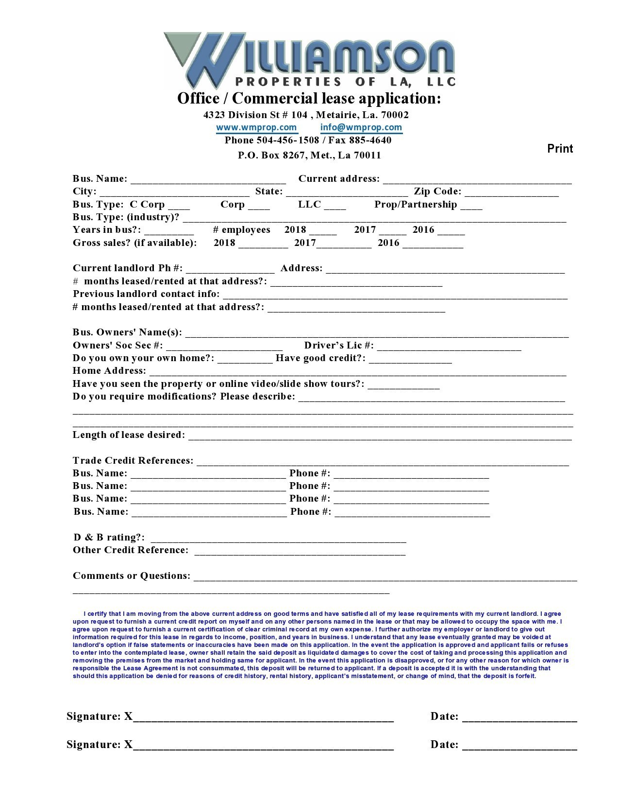 Free commercial lease application 04