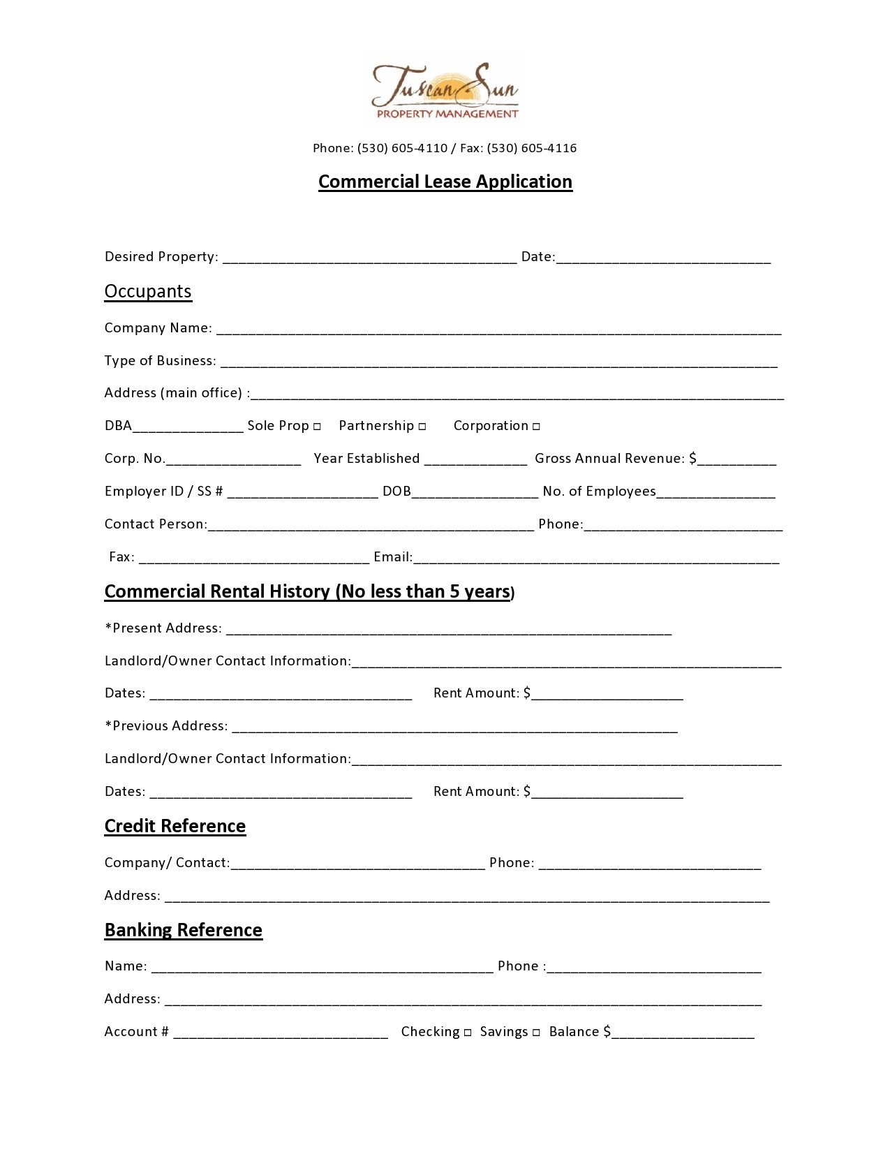 Free commercial lease application 08