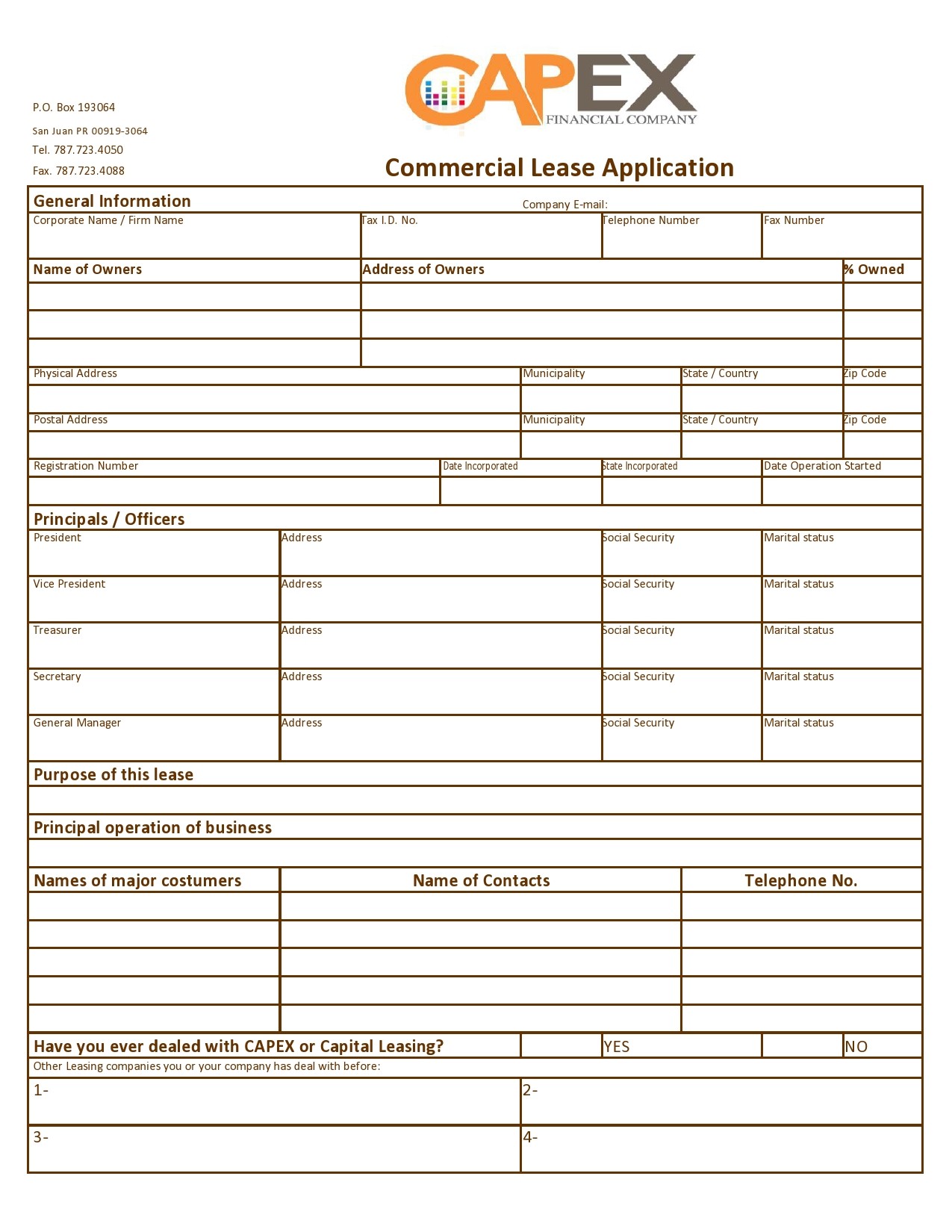 Free commercial lease application 29