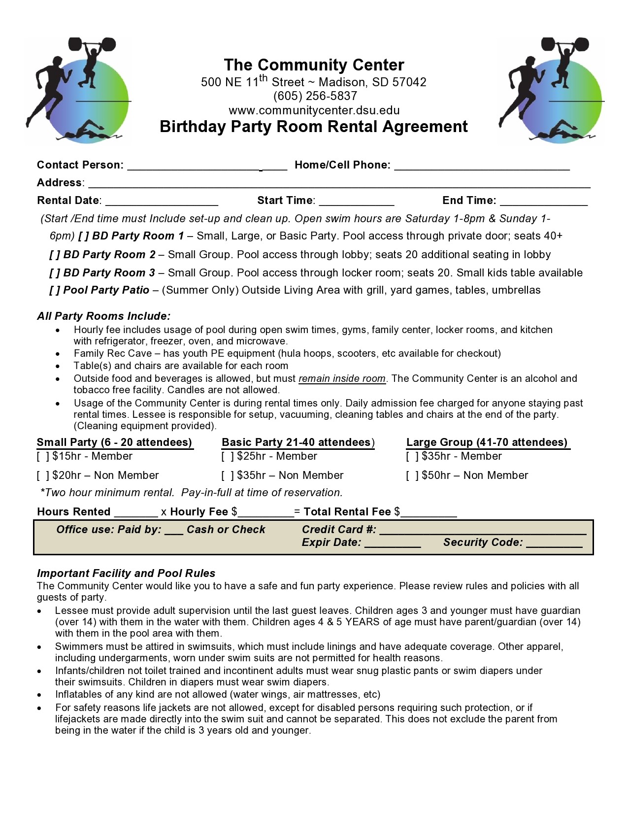 Free room rental agreement 17