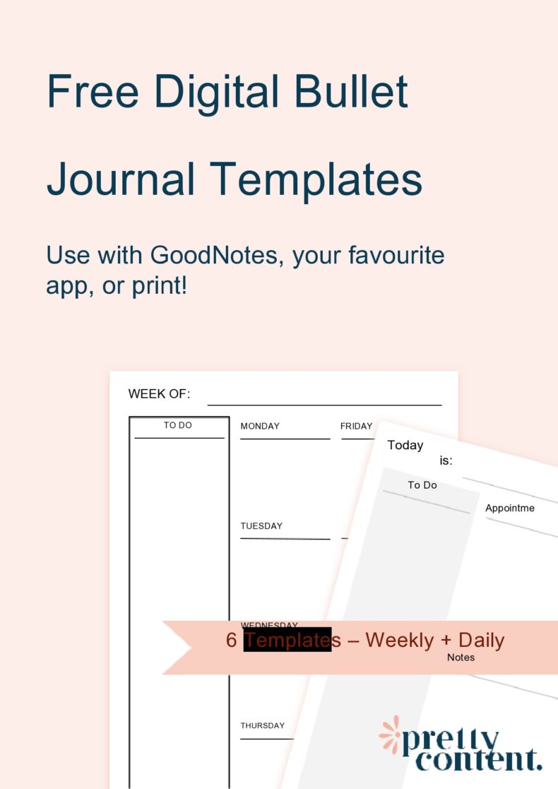 28 Useful Bullet Journal Templates (100% FREE) ᐅ TemplateLab 28 Useful Bullet Journal Templates (100% FREE) ᐅ TemplateLab