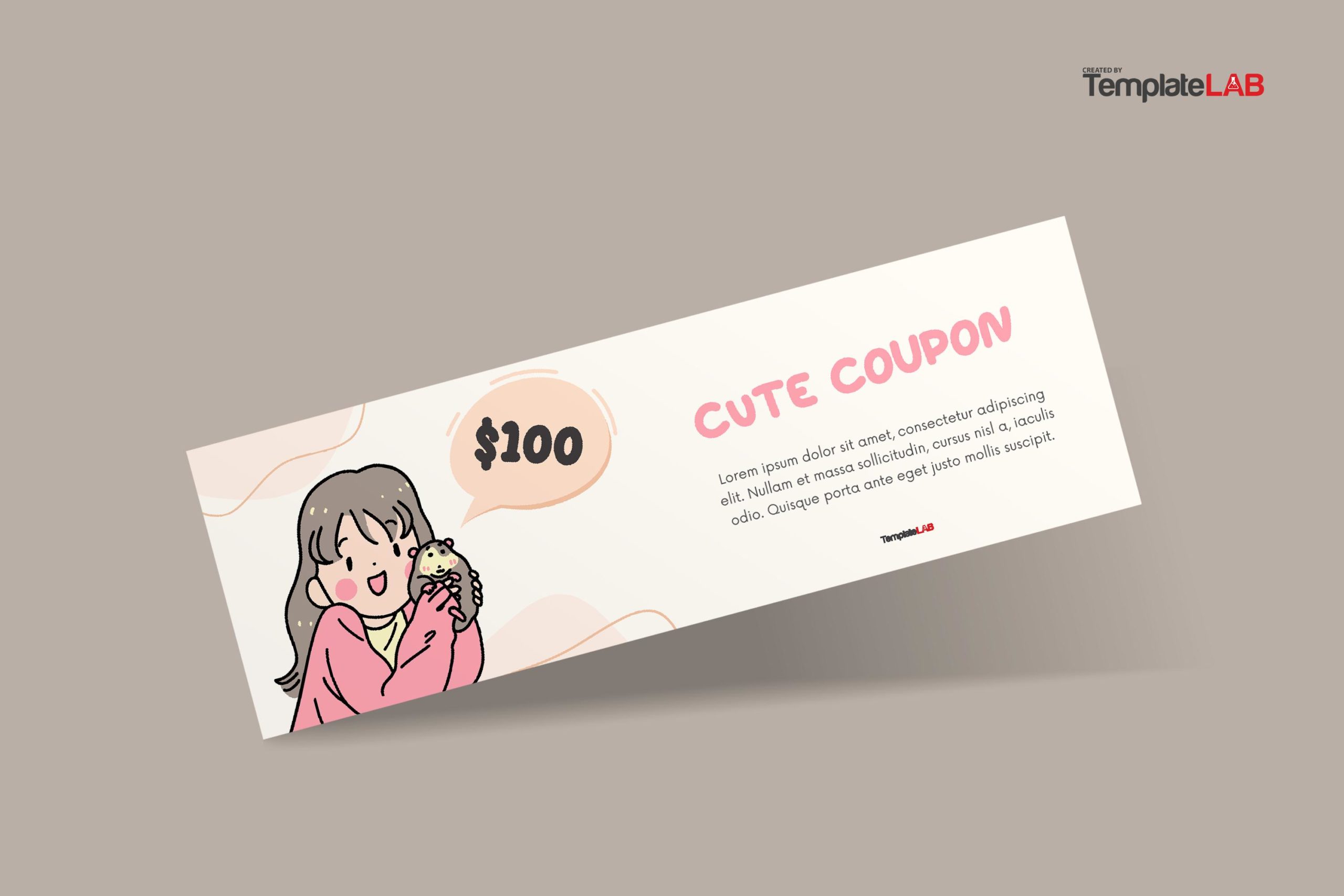 Free Cute Coupon Template