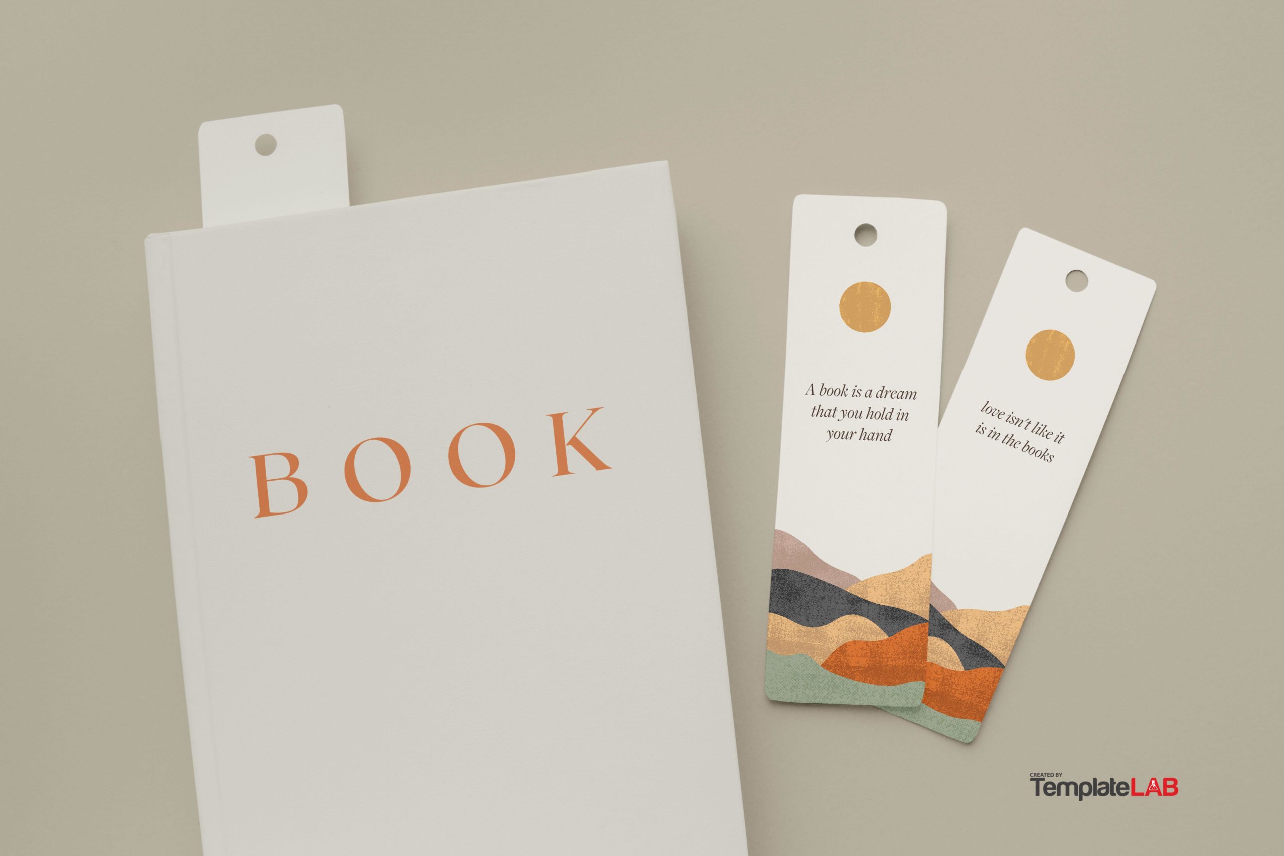 Free Double Sided Bookmark Template 2