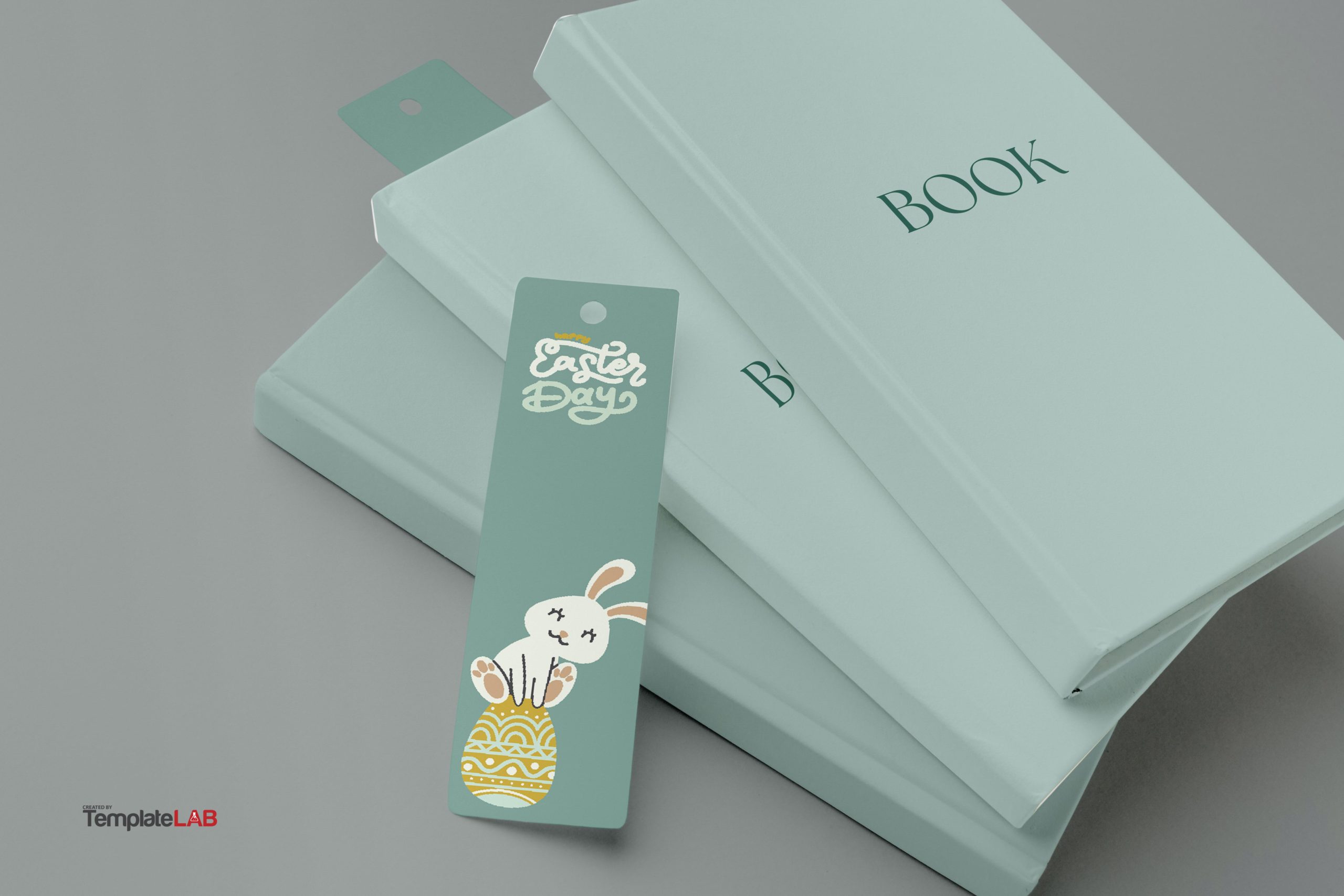 Free Easter Bookmark Template