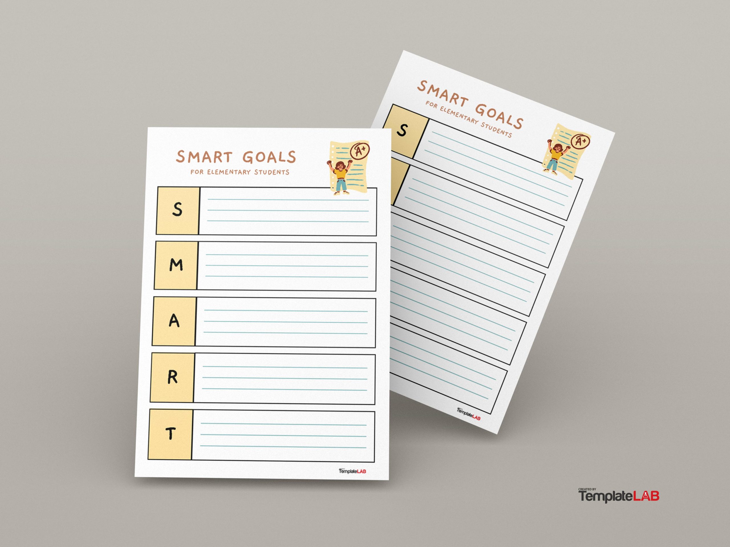 Free Smart Goals Template For Elementary Students