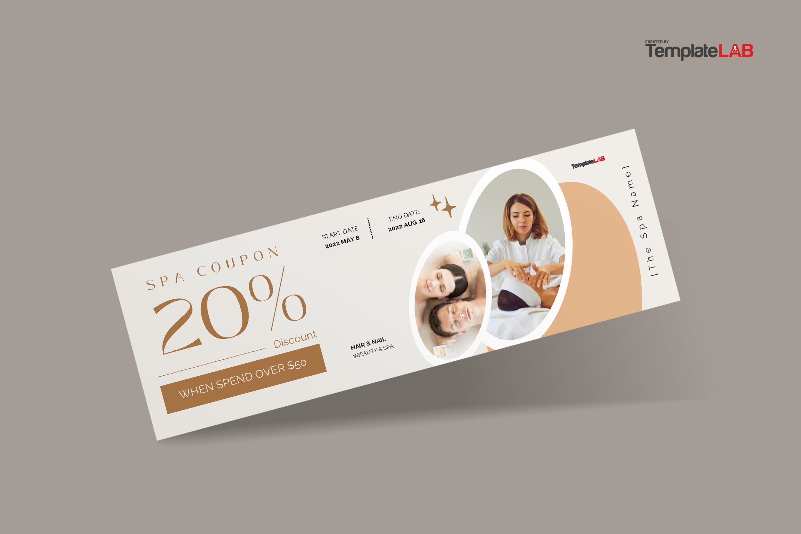Free Spa Coupon Template