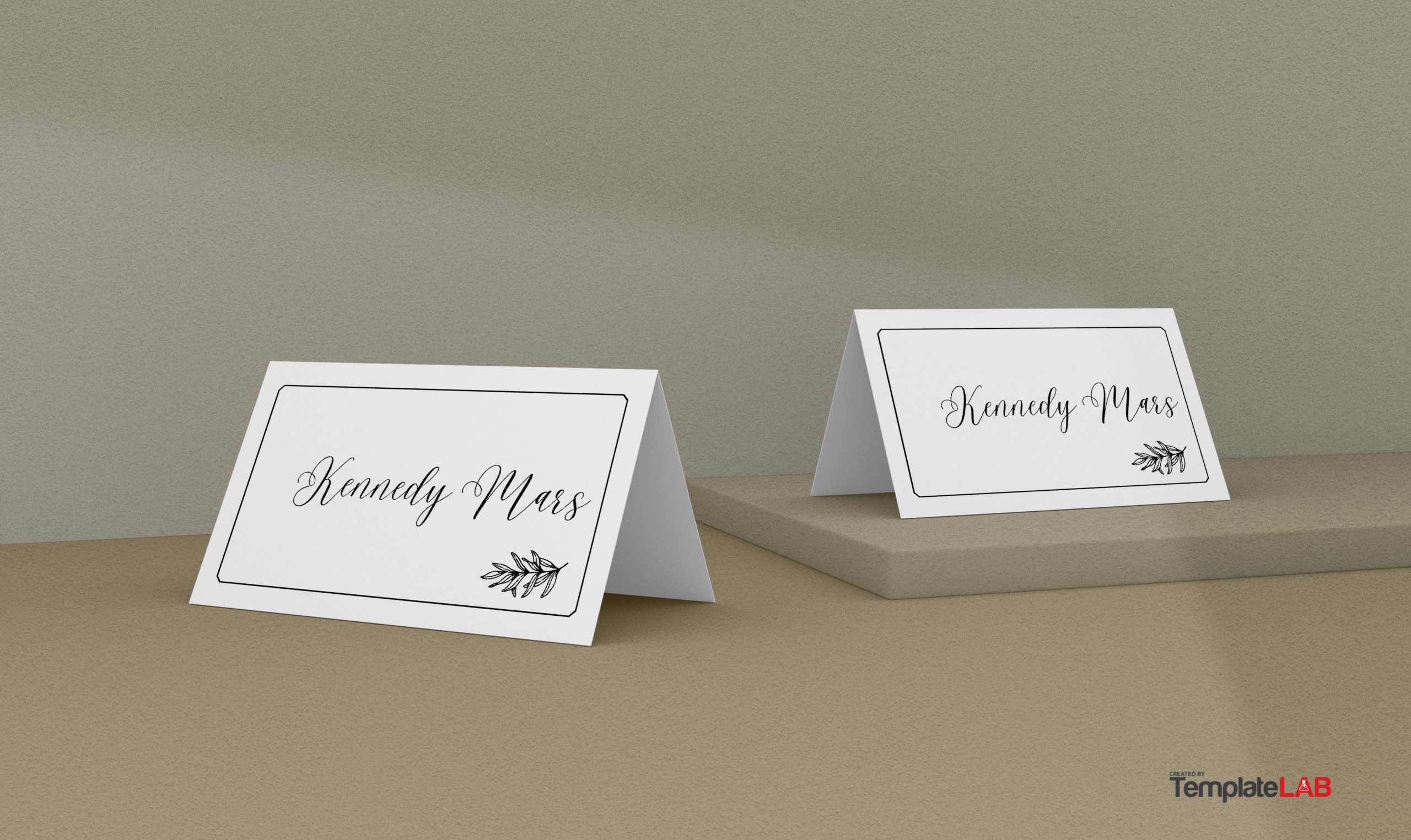 Free Desk Name Tag Template