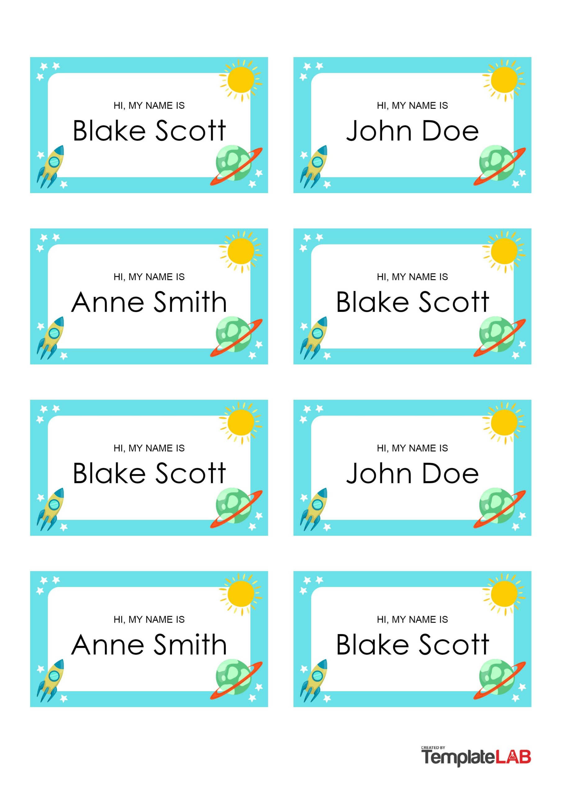Free Field Trip Name Tags Template Printable Templates
