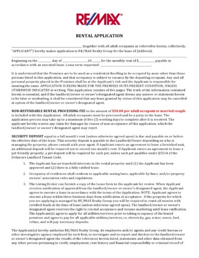 50+ Free Rental Application Templates & Forms [Word, PDF]