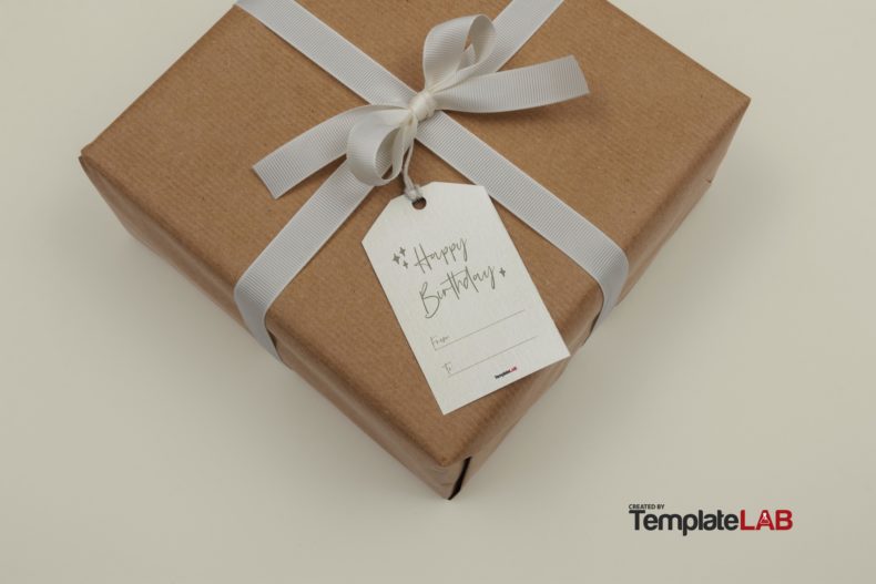 19 Free Editable Gift Tag Templates [Word, PPTX, PSD]