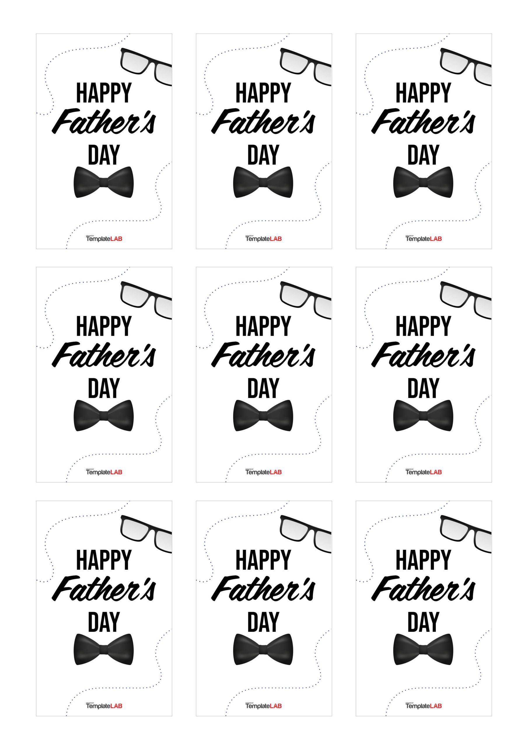 Free Fathers Day Gift Tags