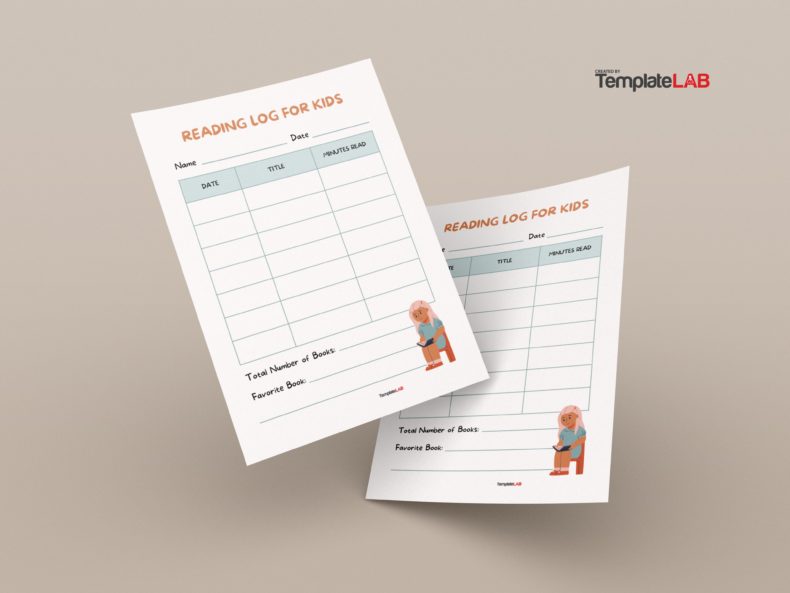 18 Printable Reading Log Templates for Kids & Adults [Free]