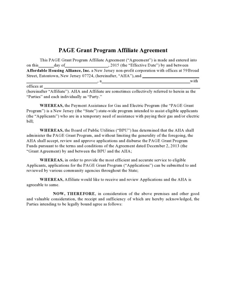 43 Best Affiliate Agreement Templates & Contracts (Free)