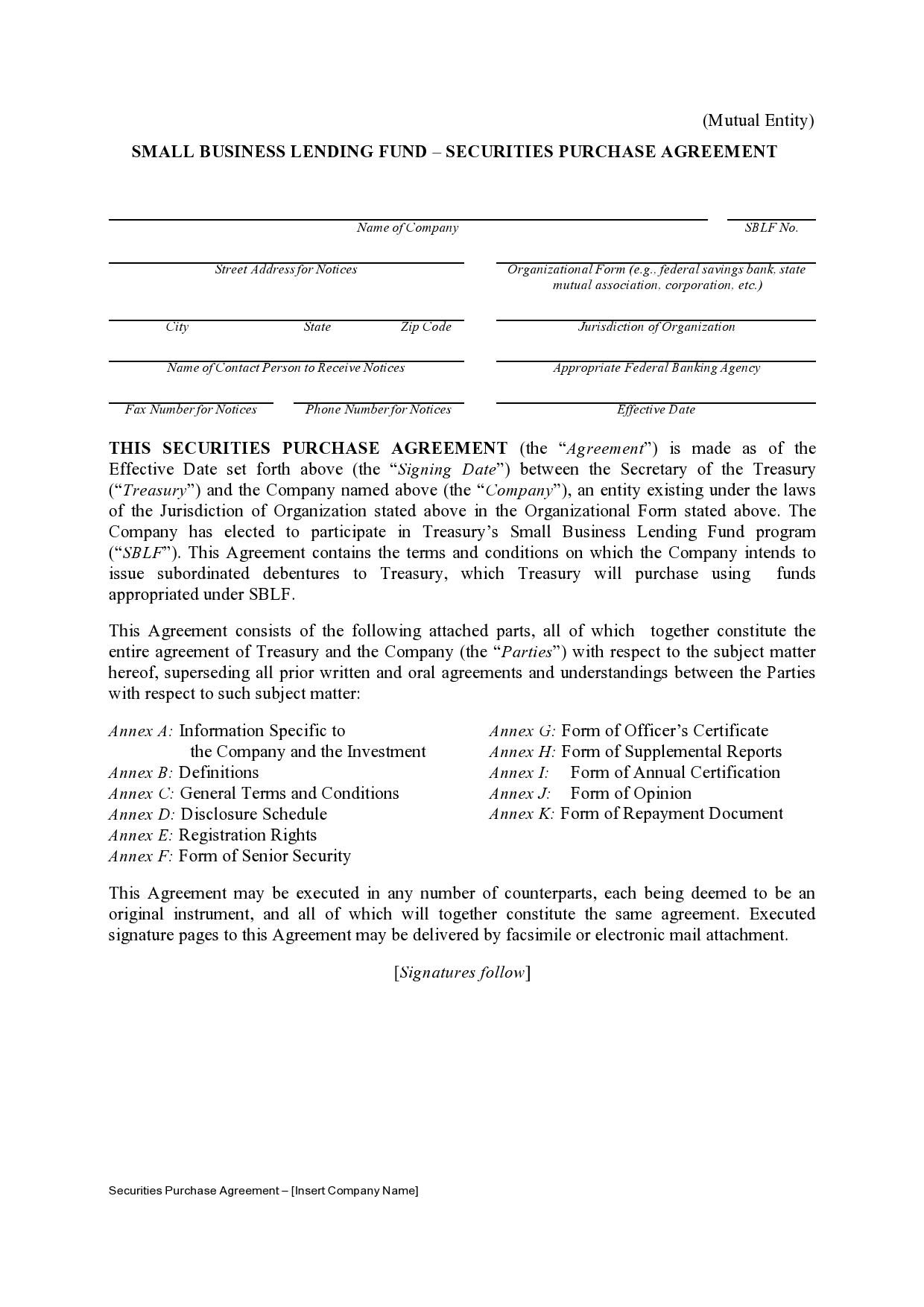 Free business purchase agreement 22