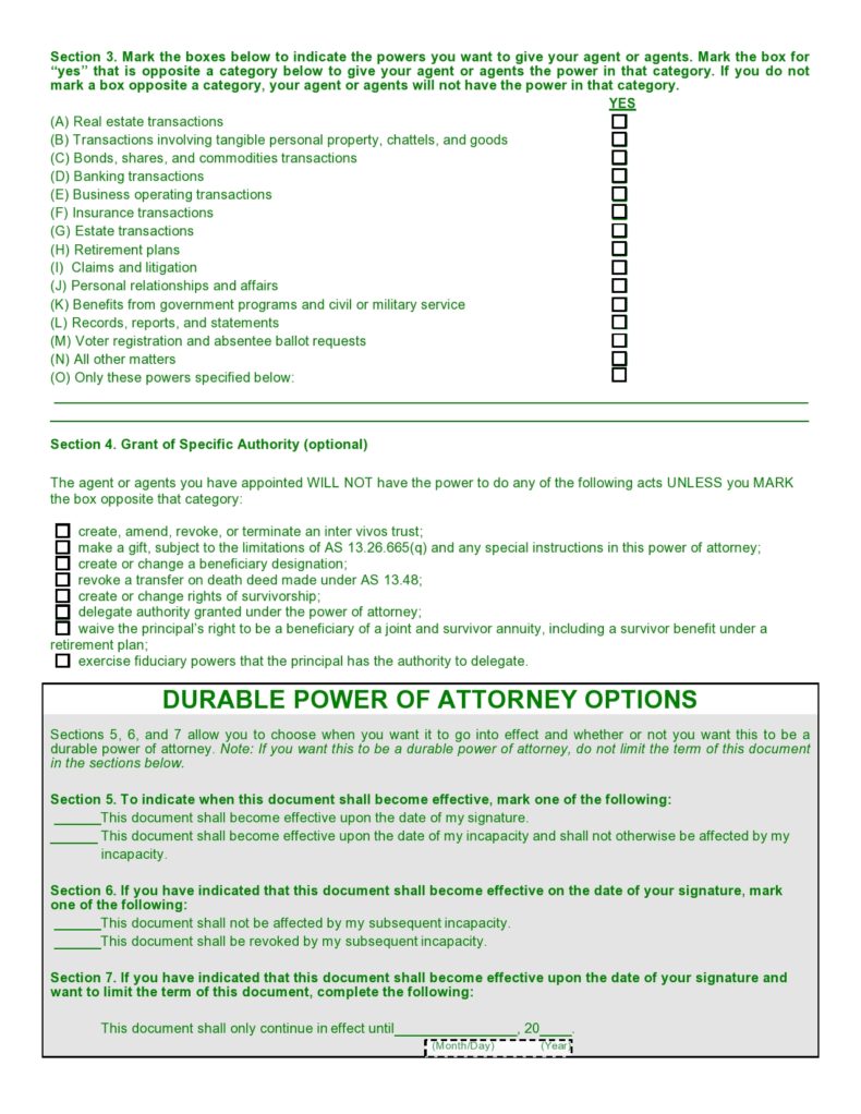 41 Best Durable Power of Attorney Templates & Forms [Free]
