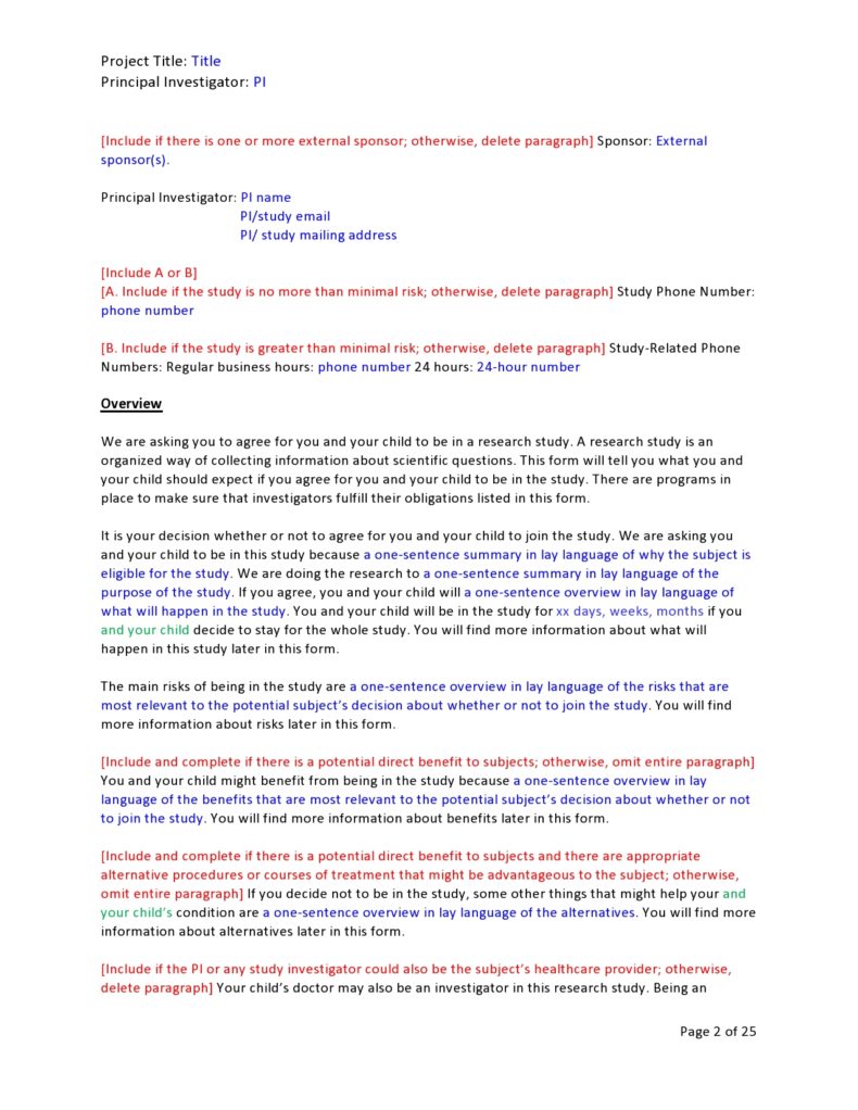 43 Printable Medical Consent Forms for Minor (Free)