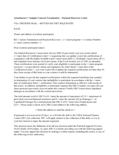 50 Best Contract Termination Letter Samples  Templates ᐅ TemplateLab