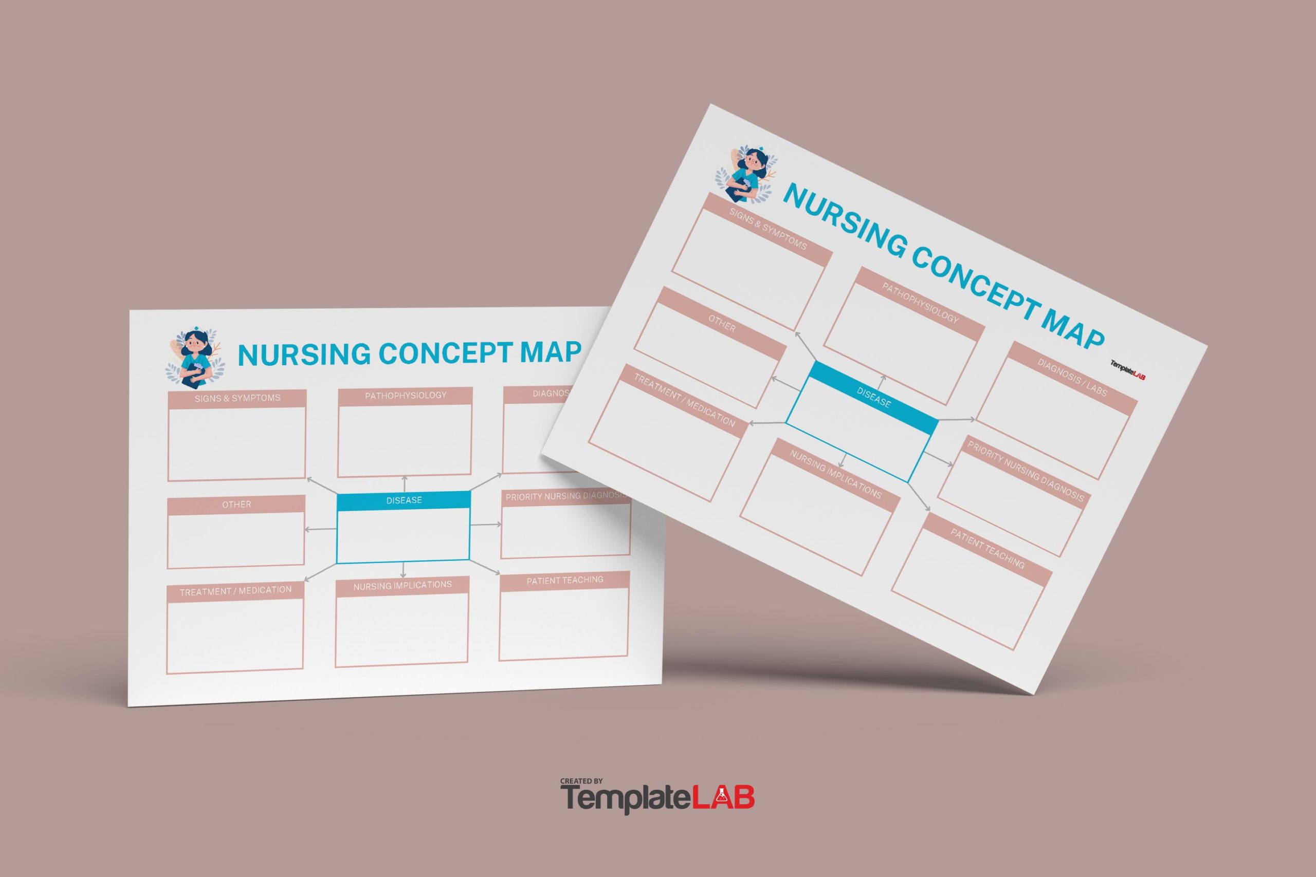 Free Nursing Concept Map Template