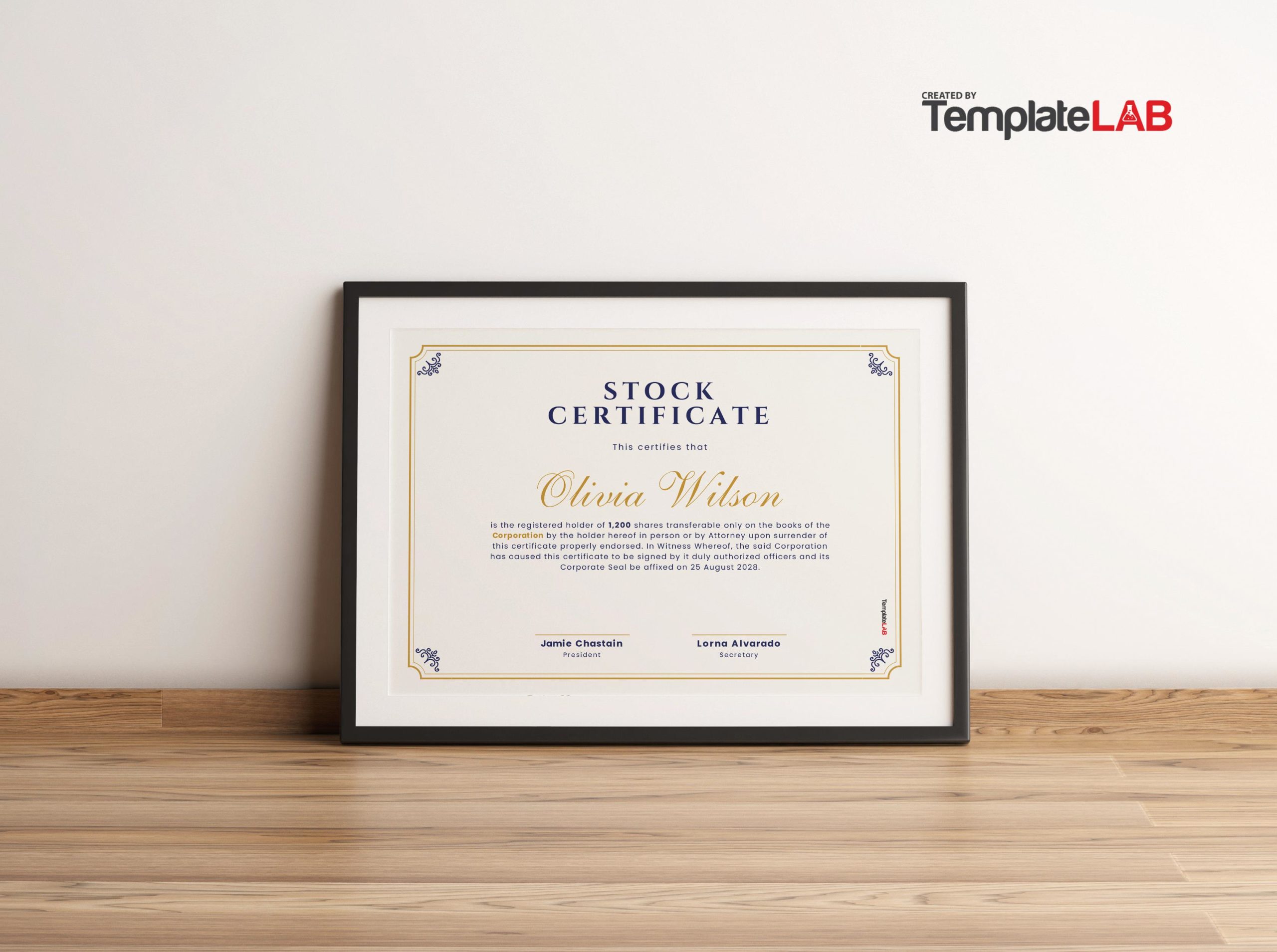 Free Stock Ownership Certificate