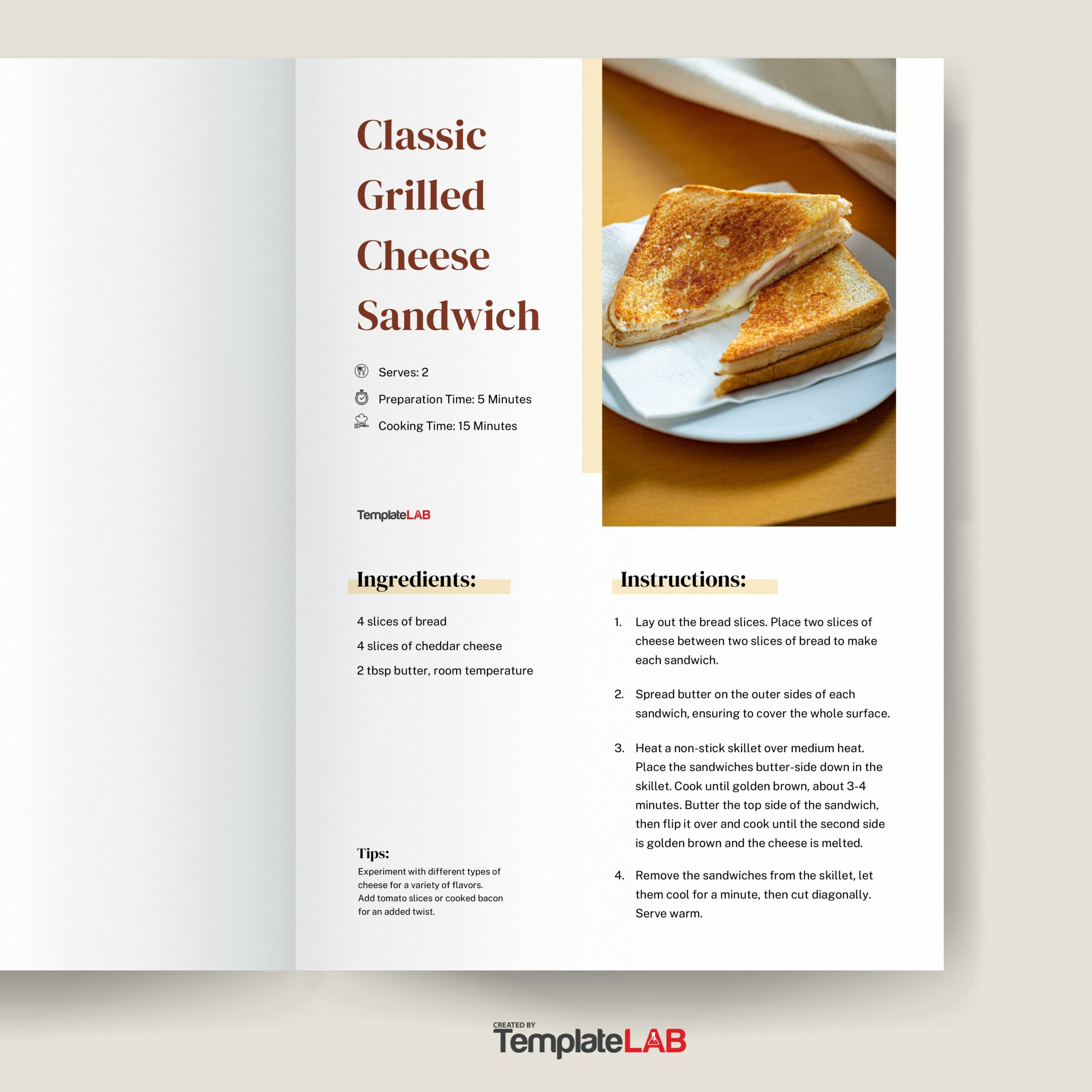 How to Create a Cookbook Template in Microsoft Word