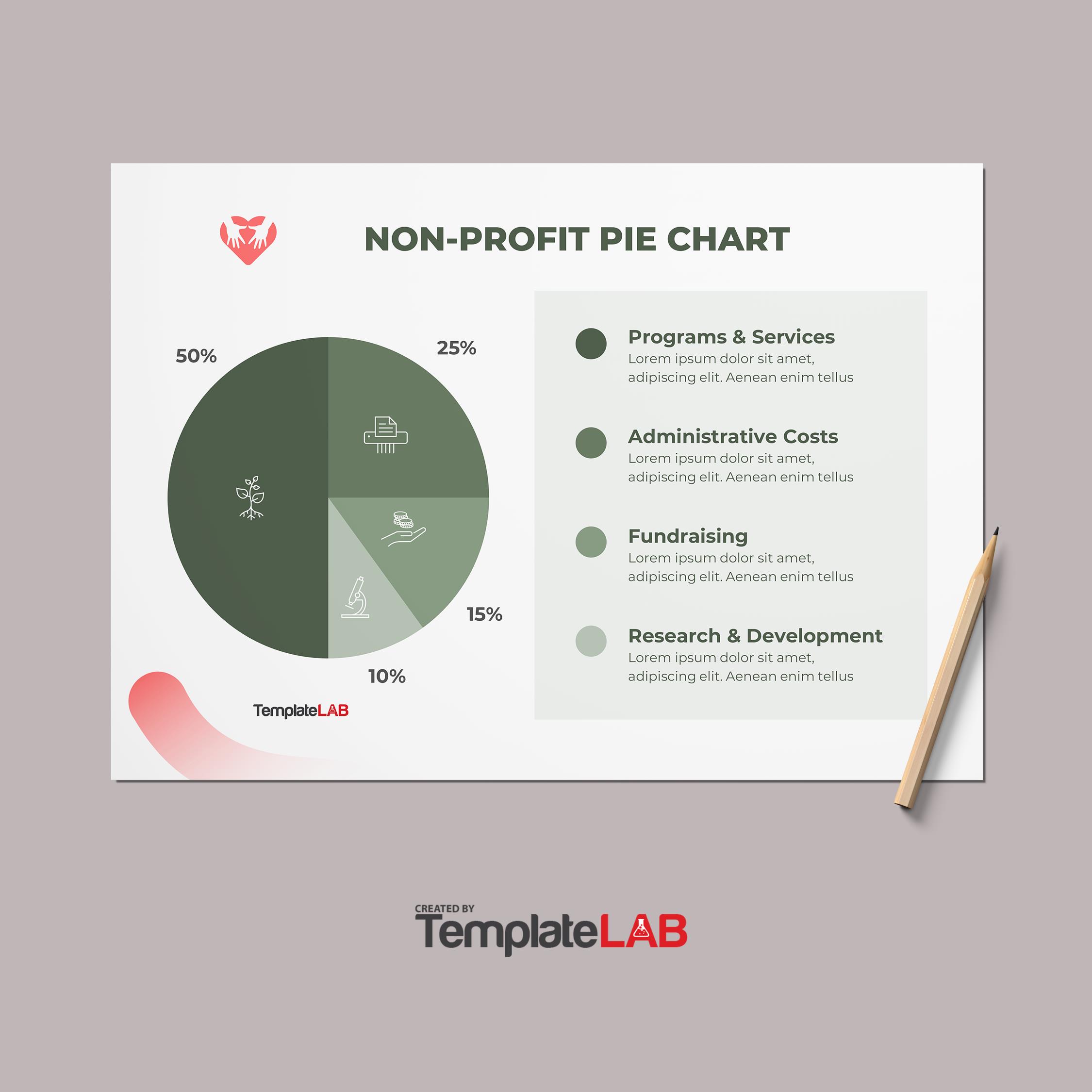 Free Non-Profit Pie Chart Template