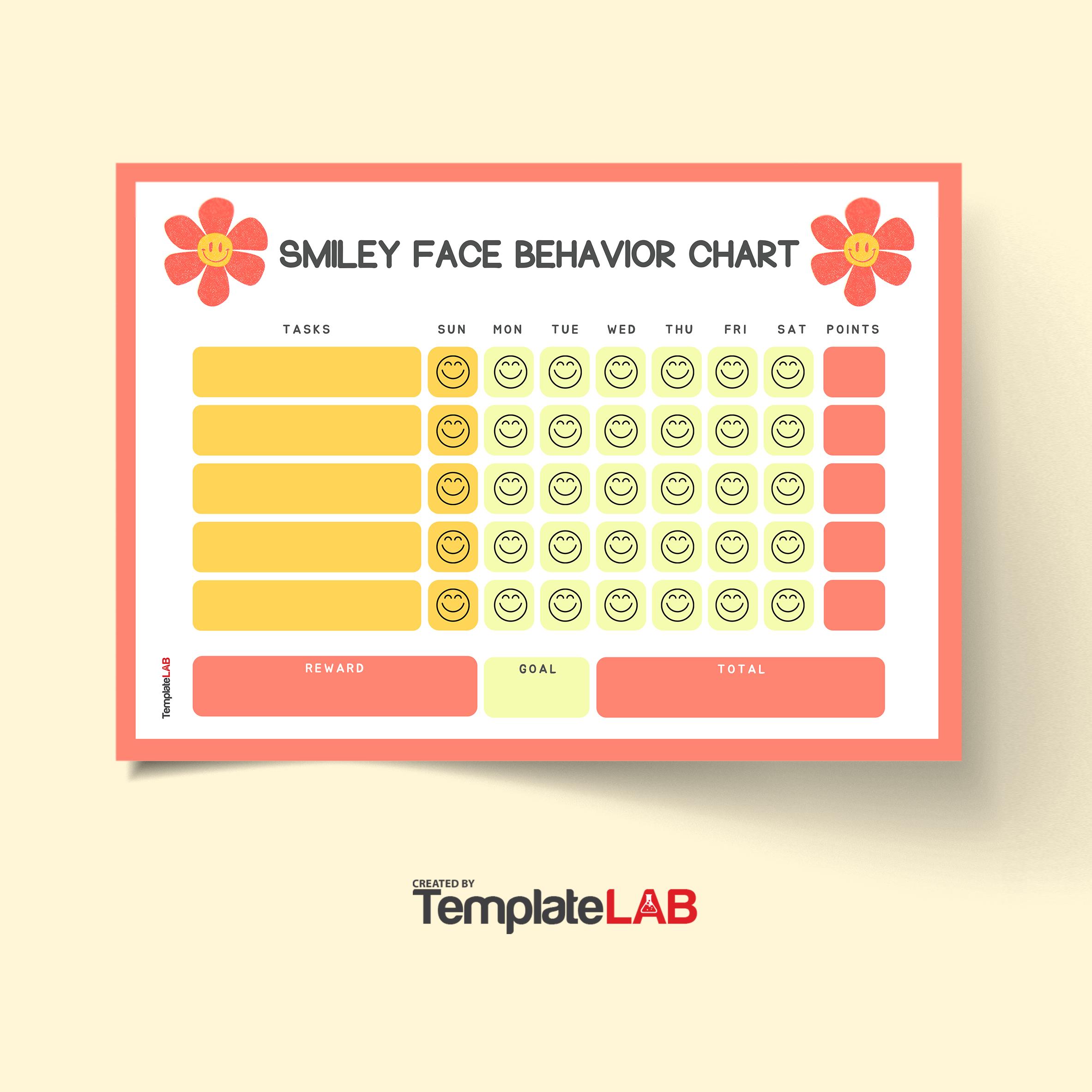 19-printable-behavior-chart-templates-for-kids-templatelab