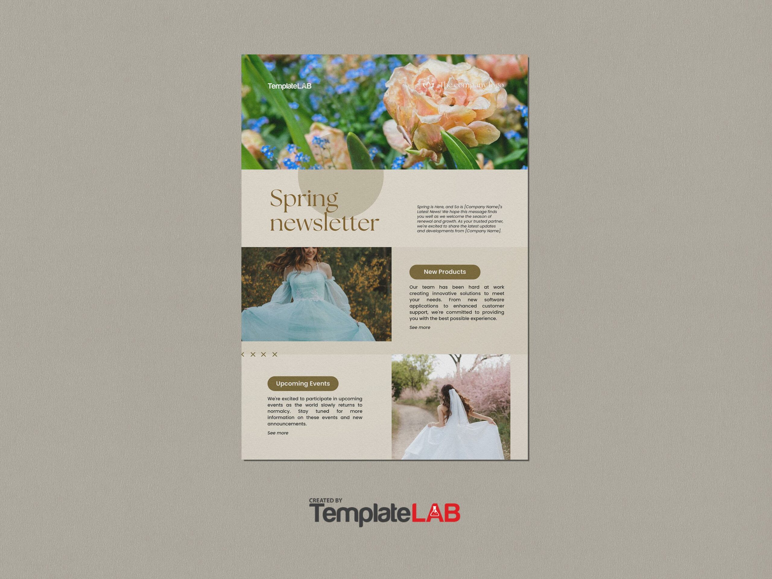 Free Spring Newsletter Templates