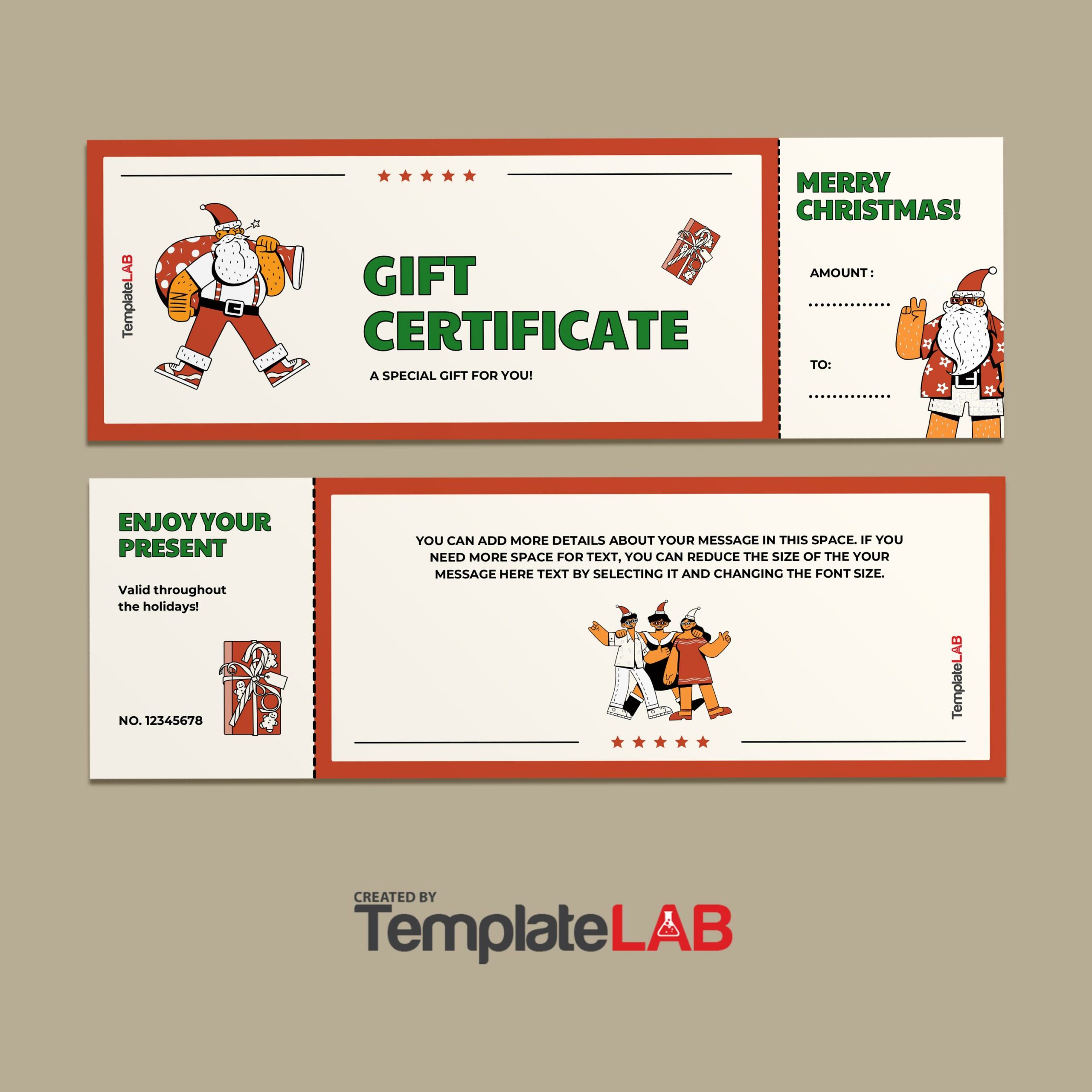 Free Christmas Gift Certificate 11
