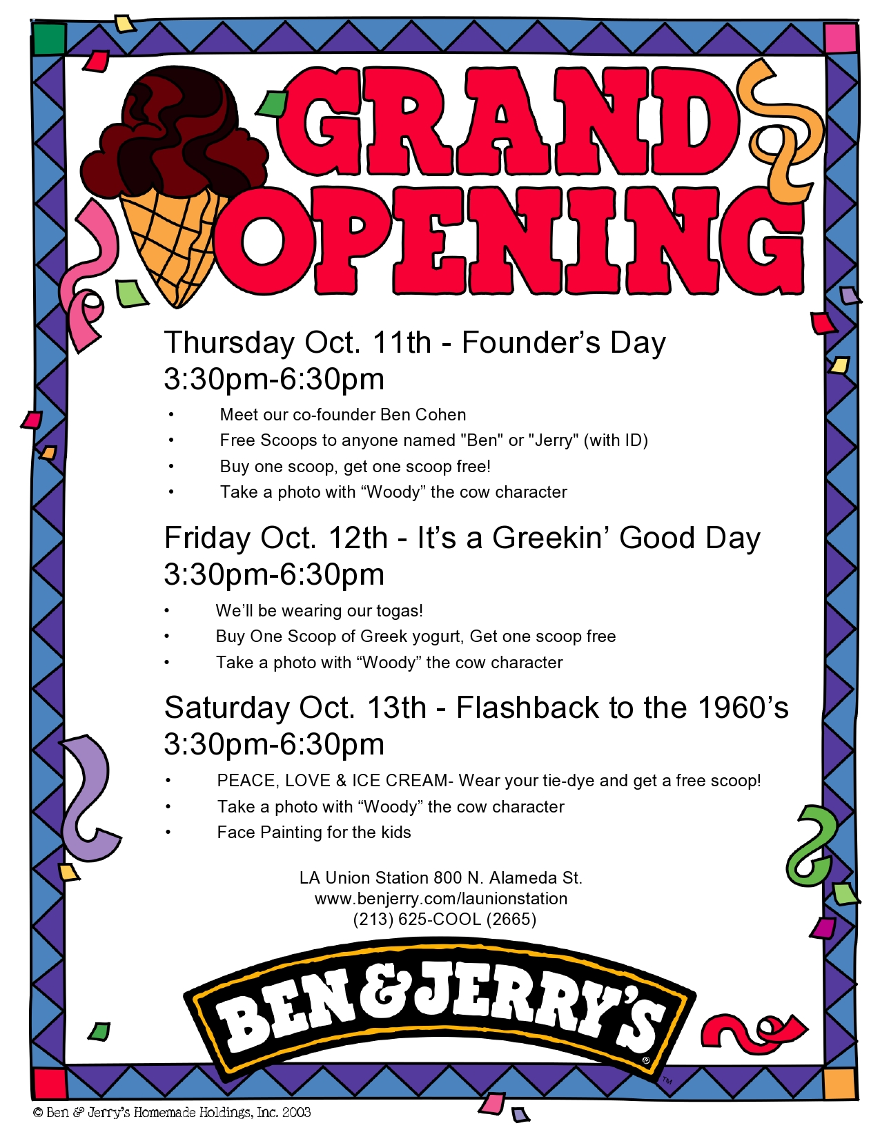 Free grand opening flyer 35