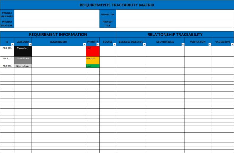 39 Useful Requirements Traceability Matrix Templates (FREE) 39 Useful Requirements Traceability Matrix Templates (FREE)