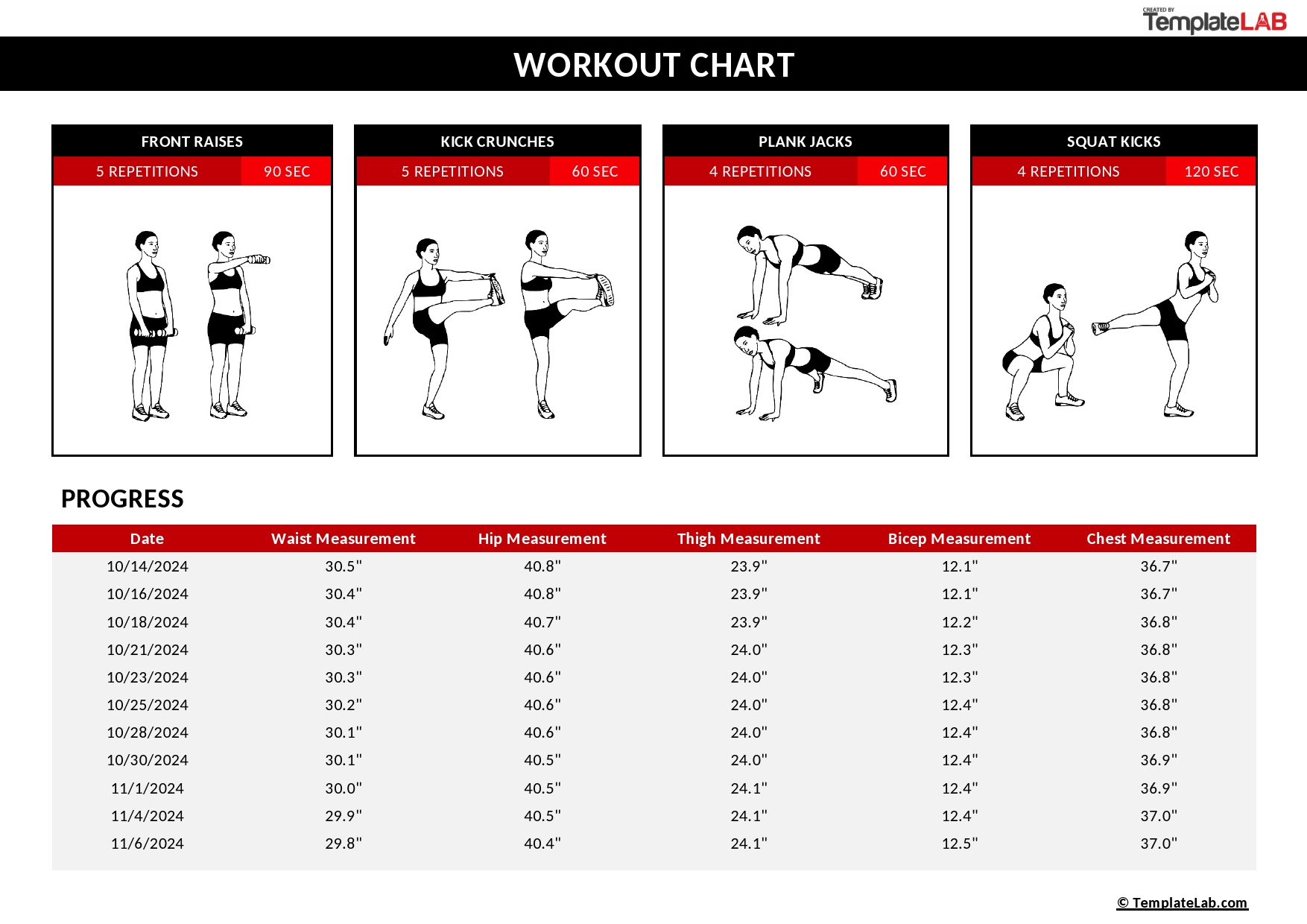 Total Gym Workout Printable Progress Chart Body Gym Exercise Chart Total Gym Workout Printable Progress Chart Body Gym Exercise Chart