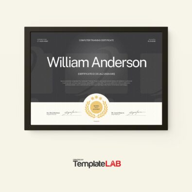 18 Editable Training Certificate Templates [Word, PDF, PPTX]