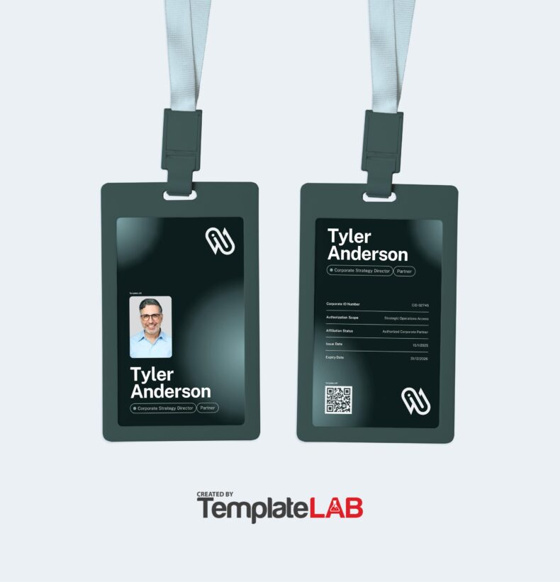 18 Blank ID Card Templates [Word, PDF, PPTX] Free