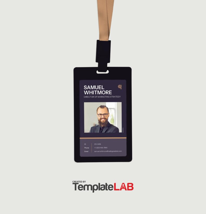 18 Blank ID Card Templates [Word, PDF, PPTX] Free