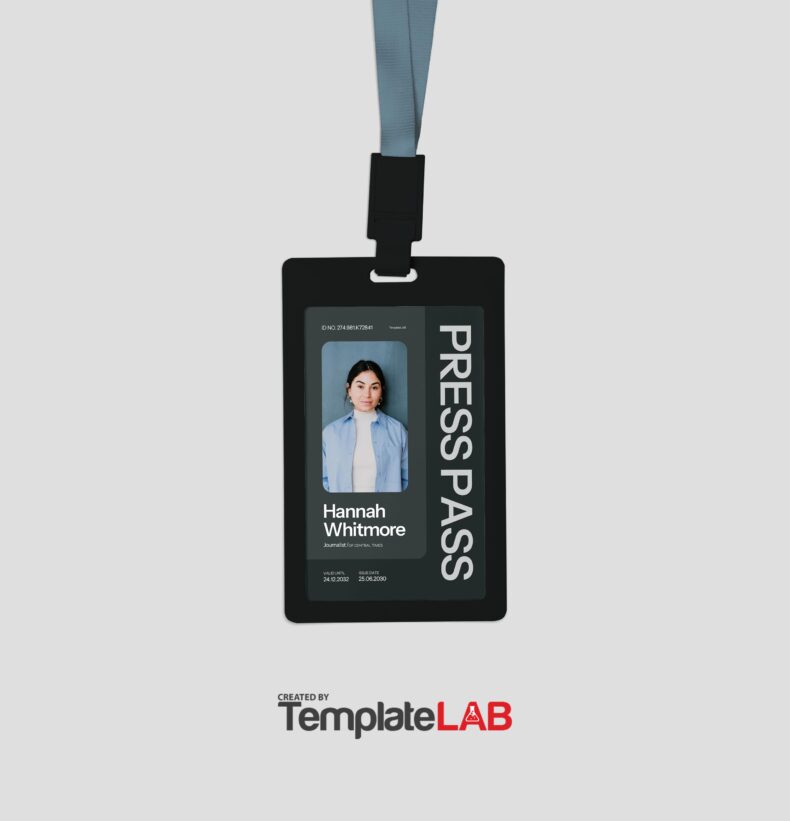 18 Blank ID Card Templates [Word, PDF, PPTX] Free