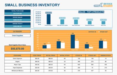 business inventory template - free printable templates... 18 Free Inventory Templates (Excel, Word, PDF)