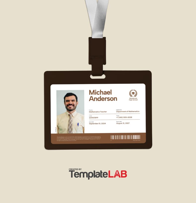 18 Blank ID Card Templates [Word, PDF, PPTX] Free